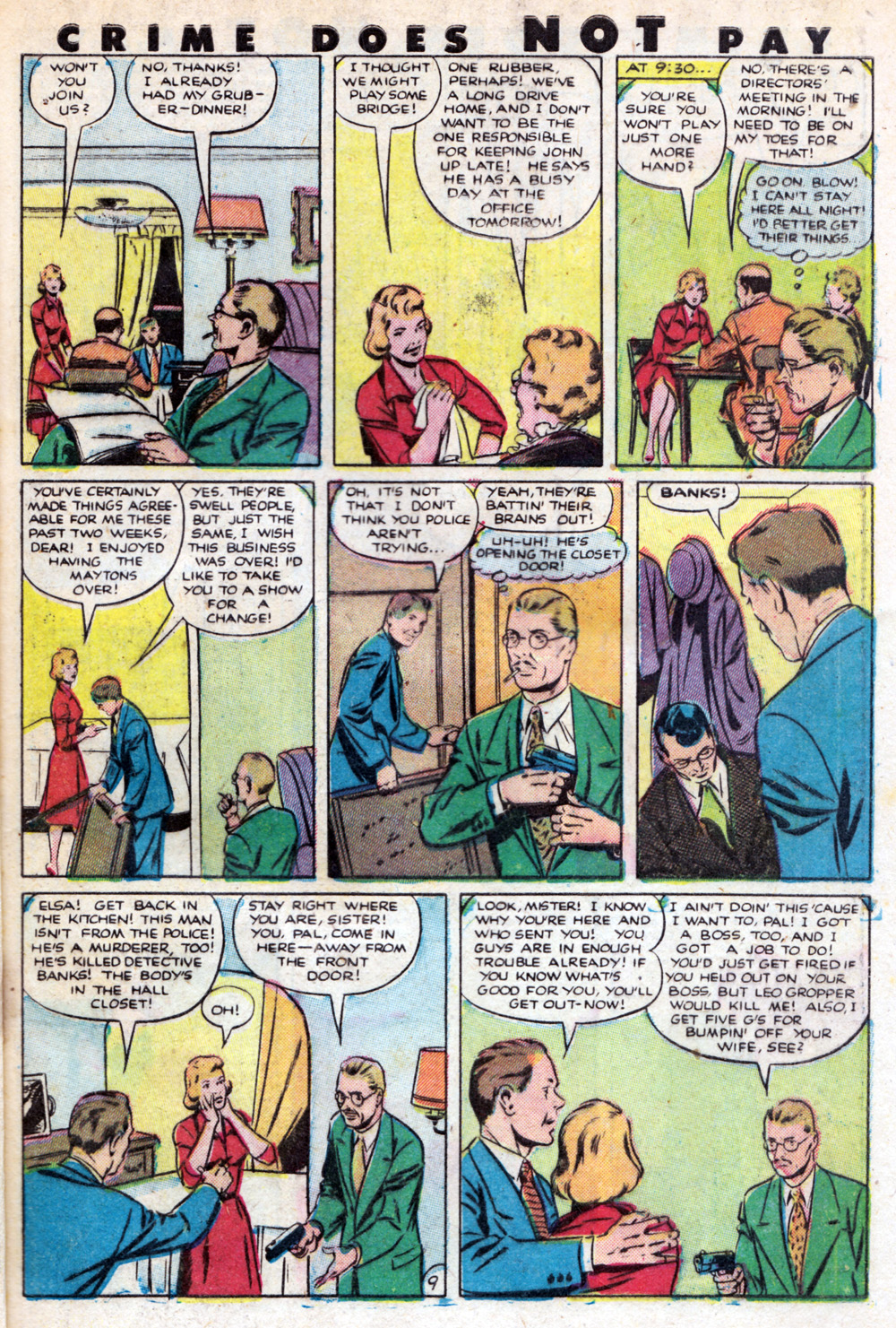 Crime Does Not Pay #103 (Lev Gleason), page 11. Public domain (US).