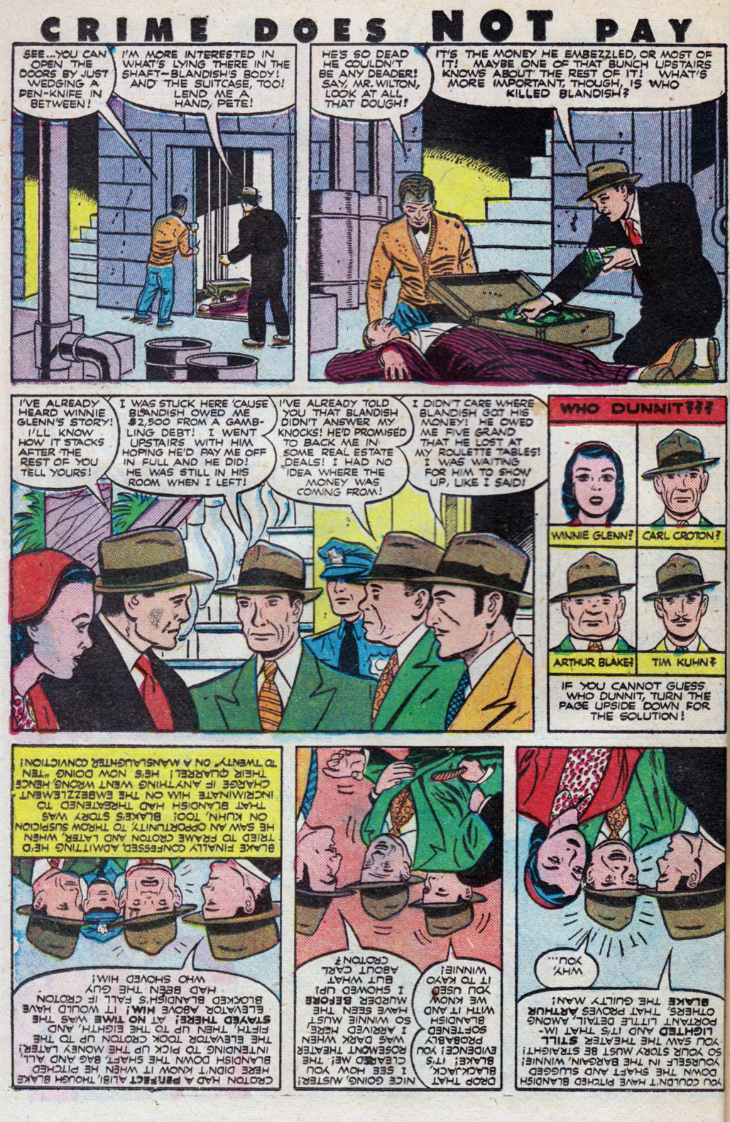 Crime Does Not Pay #103 (Lev Gleason), page 22. Public domain (US).