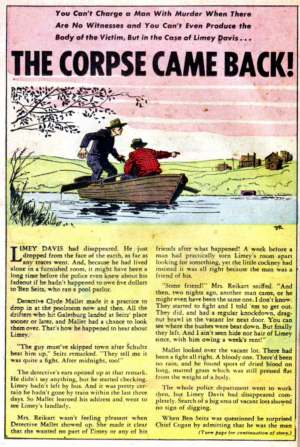 Crime Does Not Pay #103 (Lev Gleason), page 24. Public domain (US).