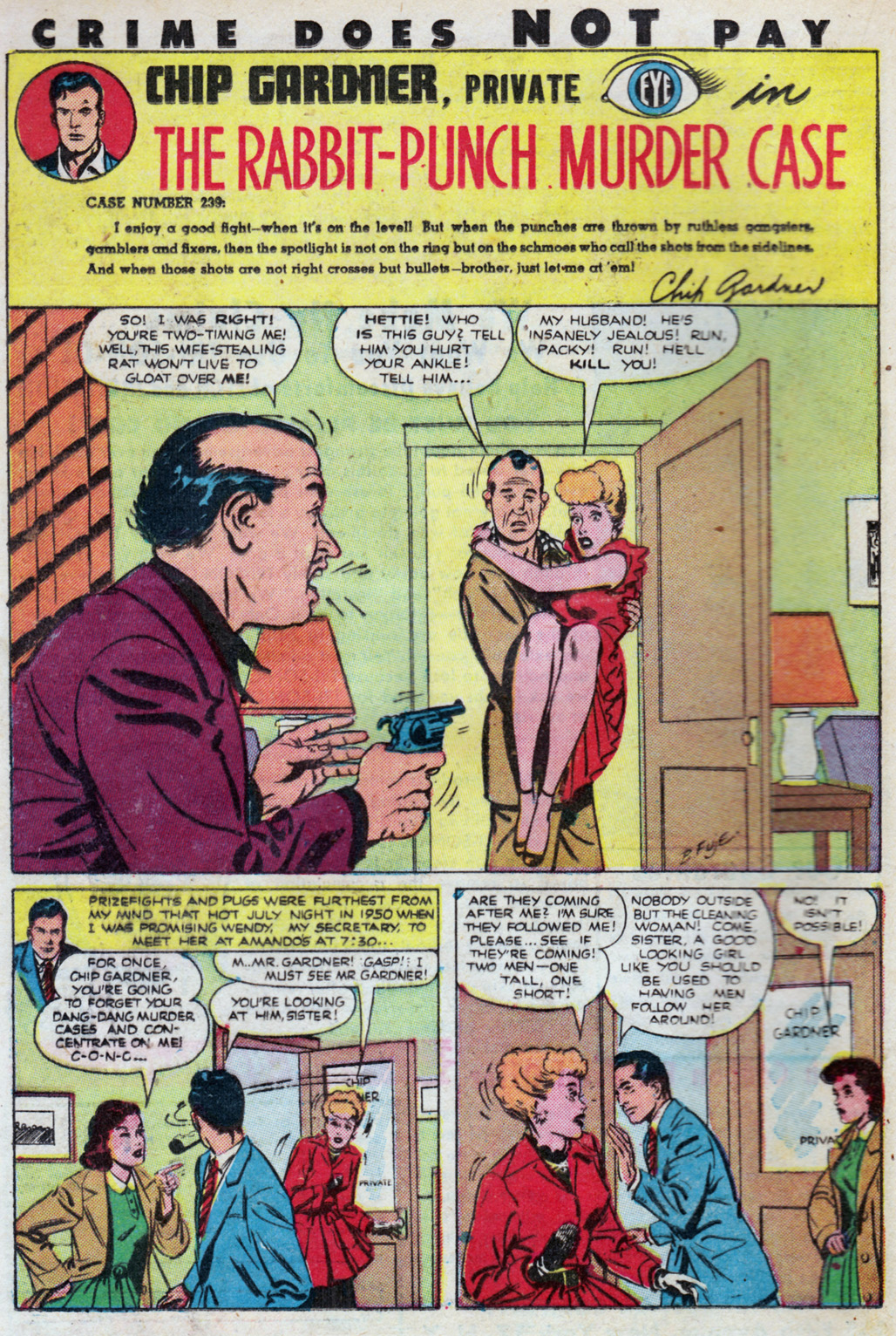 Crime Does Not Pay #103 (Lev Gleason), page 28. Public domain (US).