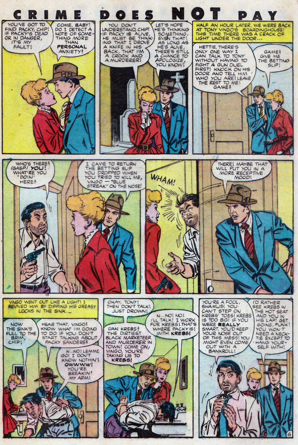 Crime Does Not Pay #103 (Lev Gleason), page 33. Public domain (US).