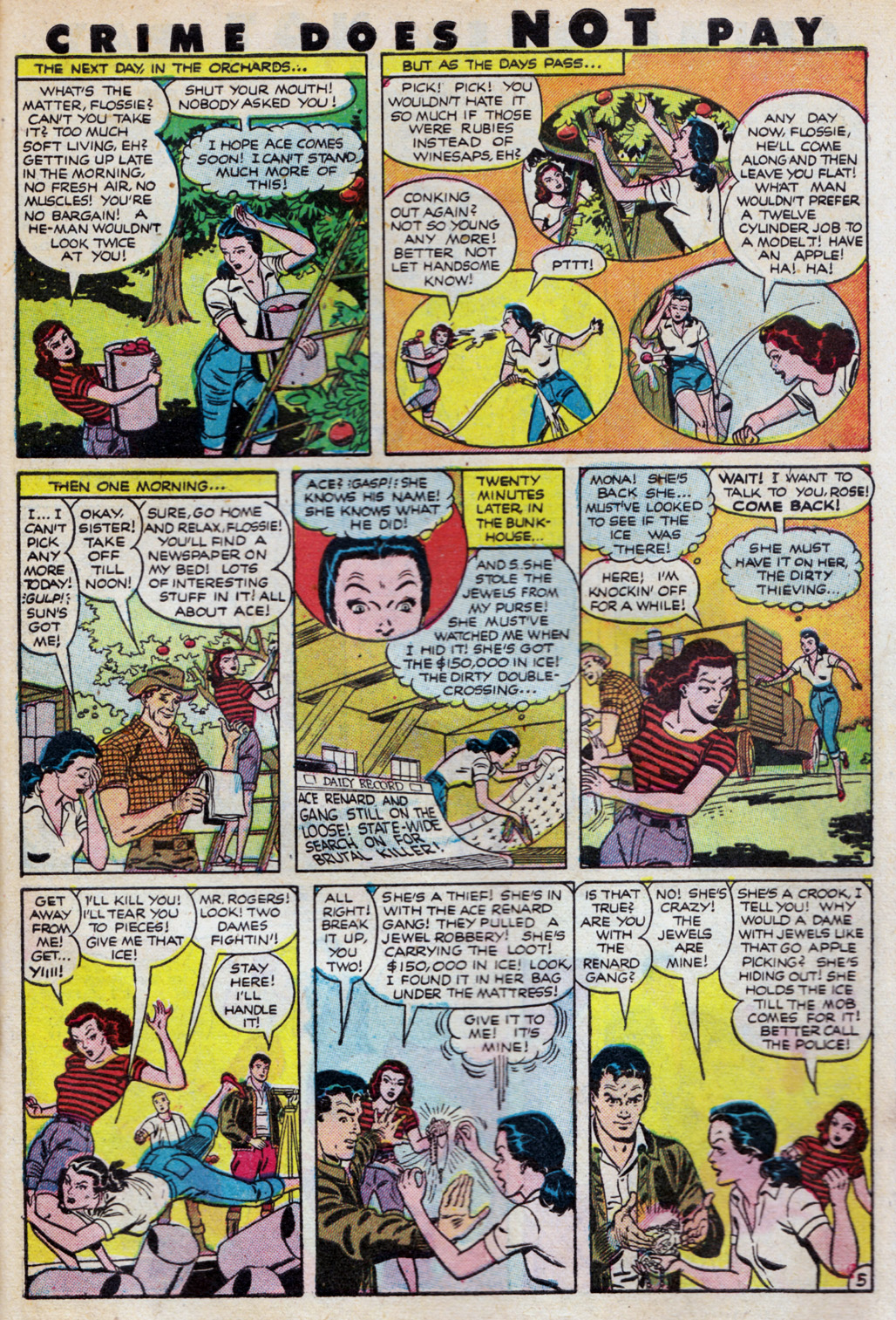 Crime Does Not Pay #103 (Lev Gleason), page 43. Public domain (US).