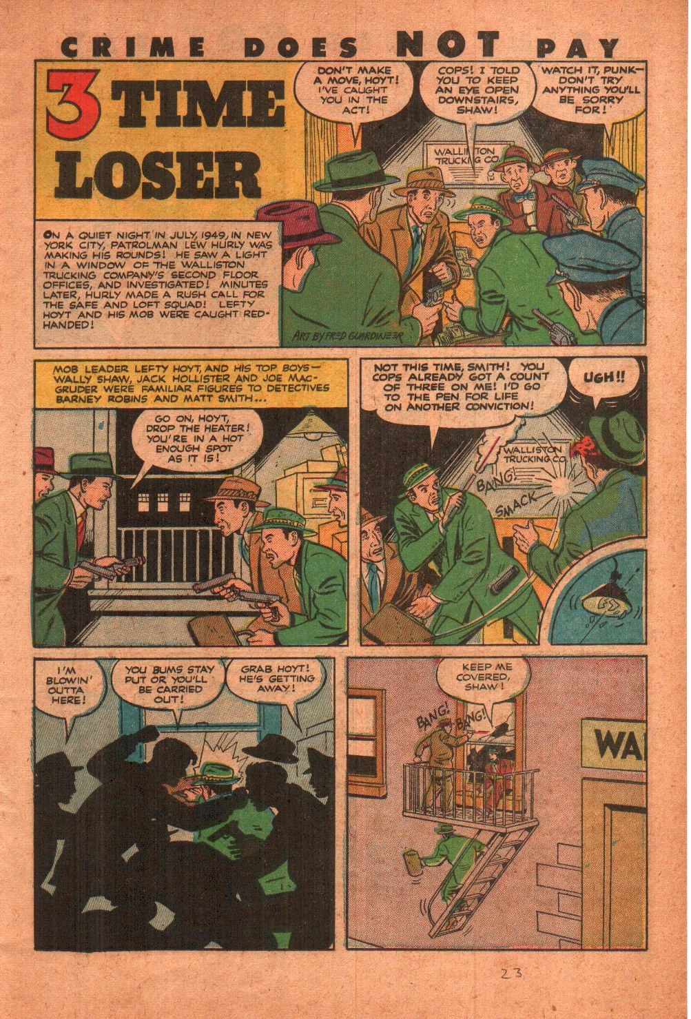 Crime Does Not Pay #112 (Lev Gleason), page 23. Public domain (US).
