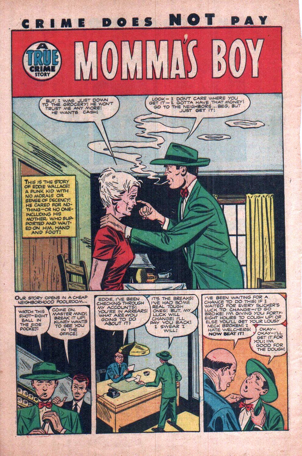 Crime Does Not Pay #112 (Lev Gleason), page 28. Public domain (US).