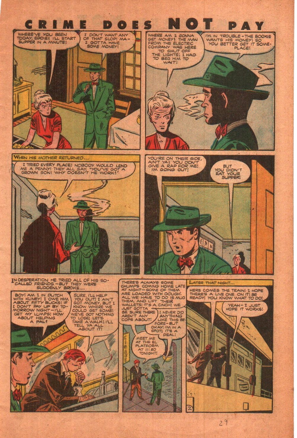 Crime Does Not Pay #112 (Lev Gleason), page 29. Public domain (US).