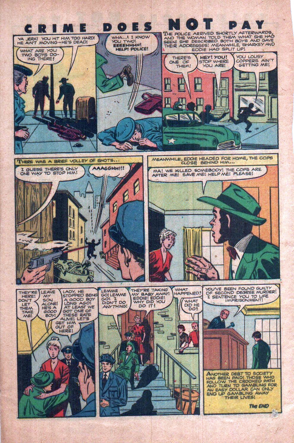 Crime Does Not Pay #112 (Lev Gleason), page 32. Public domain (US).