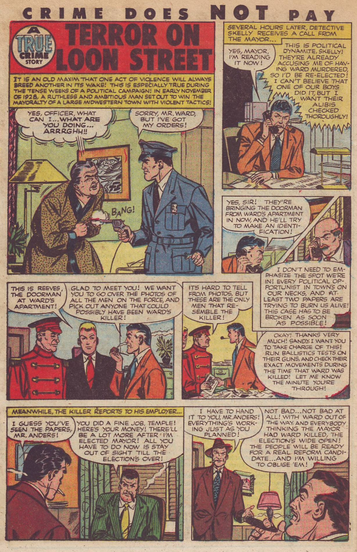 Crime Does Not Pay #115 (Lev Gleason), page 24. Public domain (US).