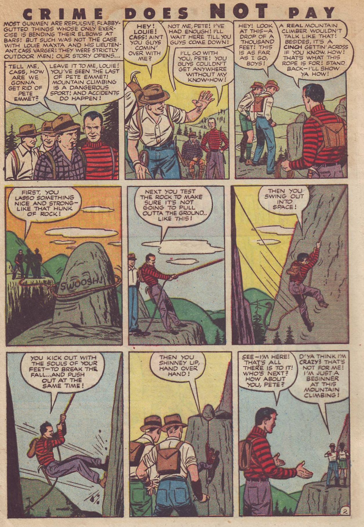 Crime Does Not Pay #115 (Lev Gleason), page 4. Public domain (US).