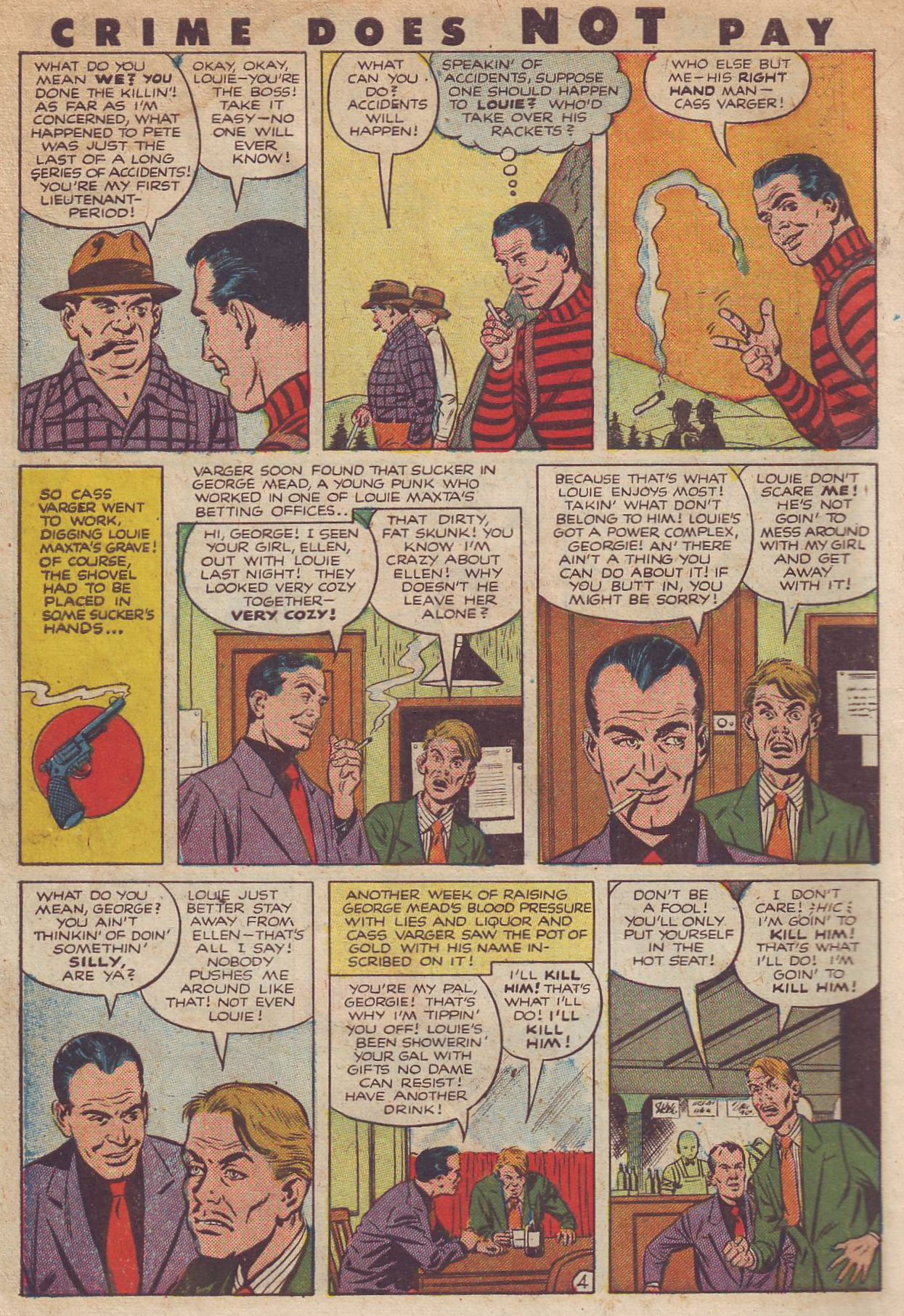 Crime Does Not Pay #115 (Lev Gleason), page 6. Public domain (US).