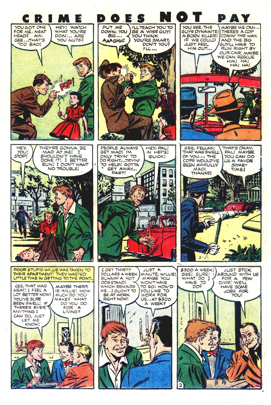 Crime Does Not Pay #119 (Lev Gleason), page 15. Public domain (US).