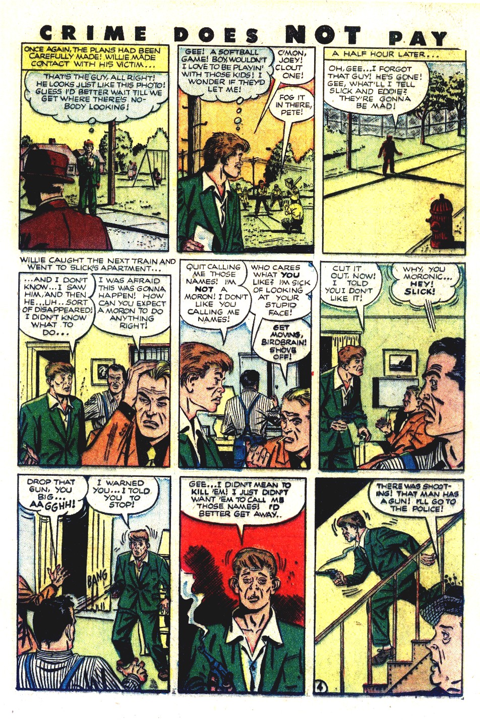 Crime Does Not Pay #119 (Lev Gleason), page 17. Public domain (US).