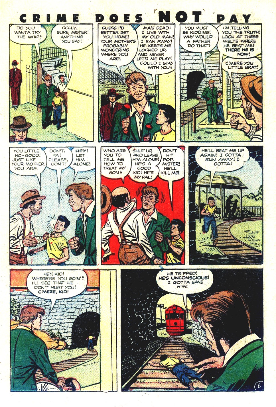 Crime Does Not Pay #119 (Lev Gleason), page 19. Public domain (US).