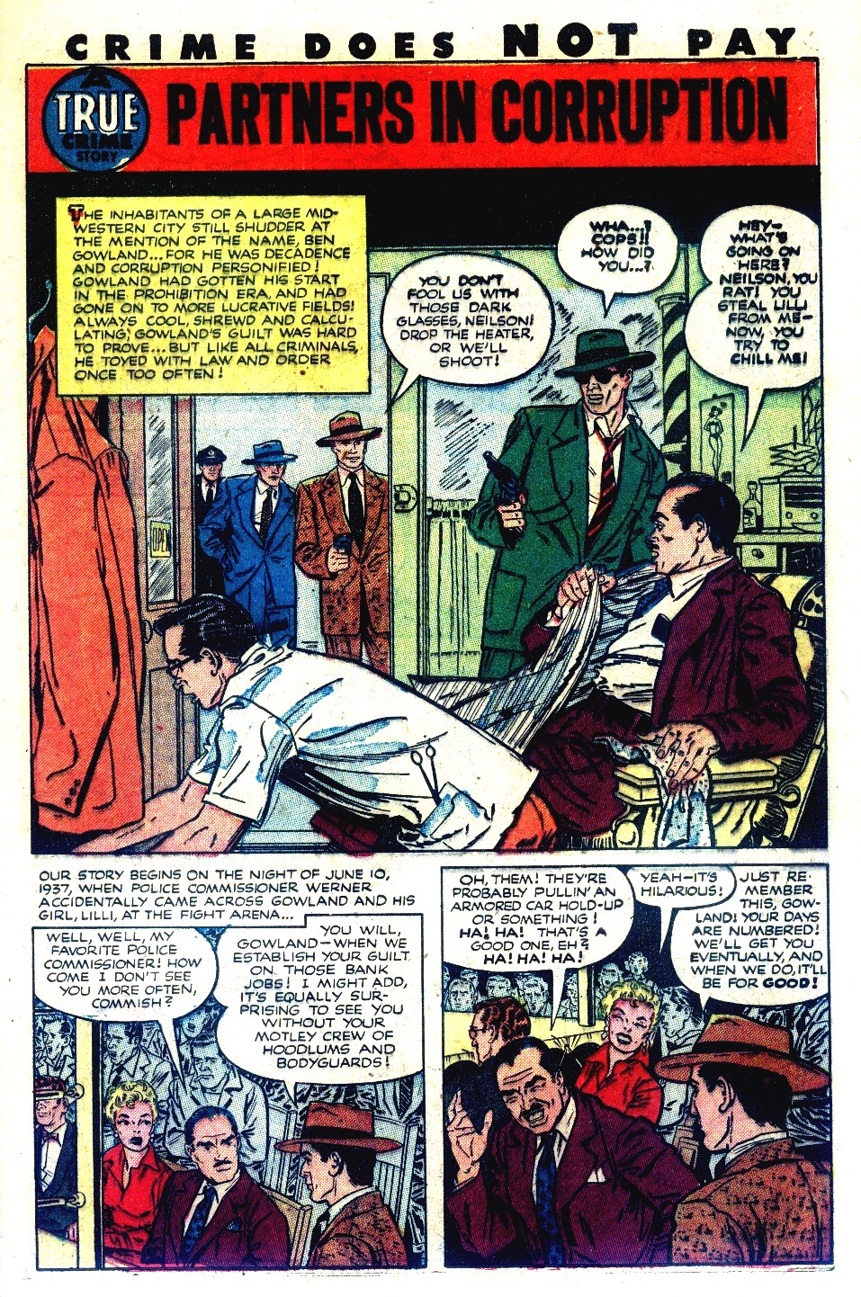 Crime Does Not Pay #119 (Lev Gleason), page 25. Public domain (US).