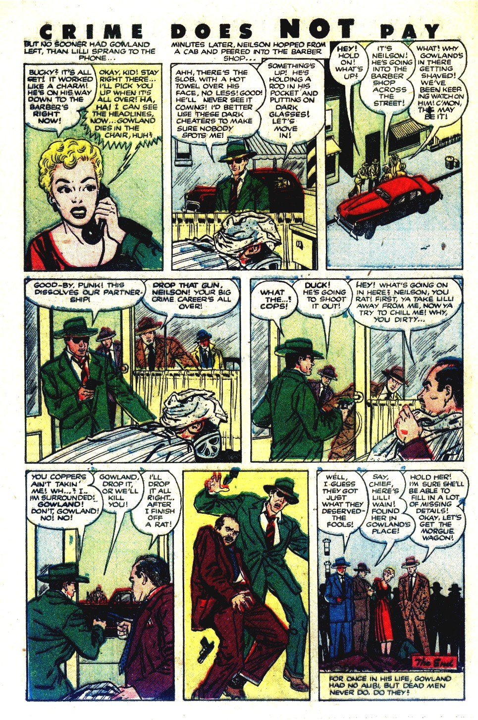 Crime Does Not Pay #119 (Lev Gleason), page 32. Public domain (US).