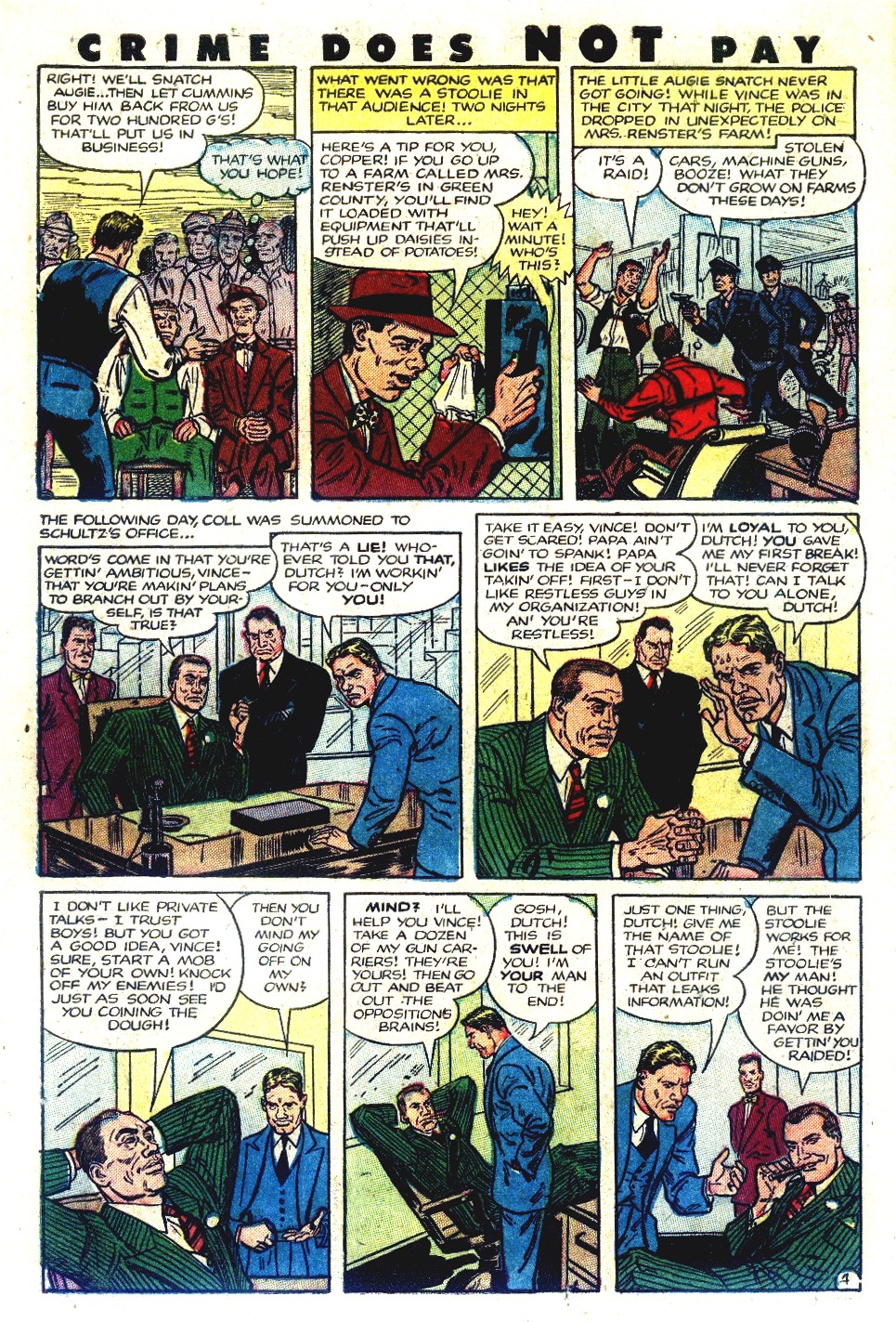 Crime Does Not Pay #119 (Lev Gleason), page 6. Public domain (US).