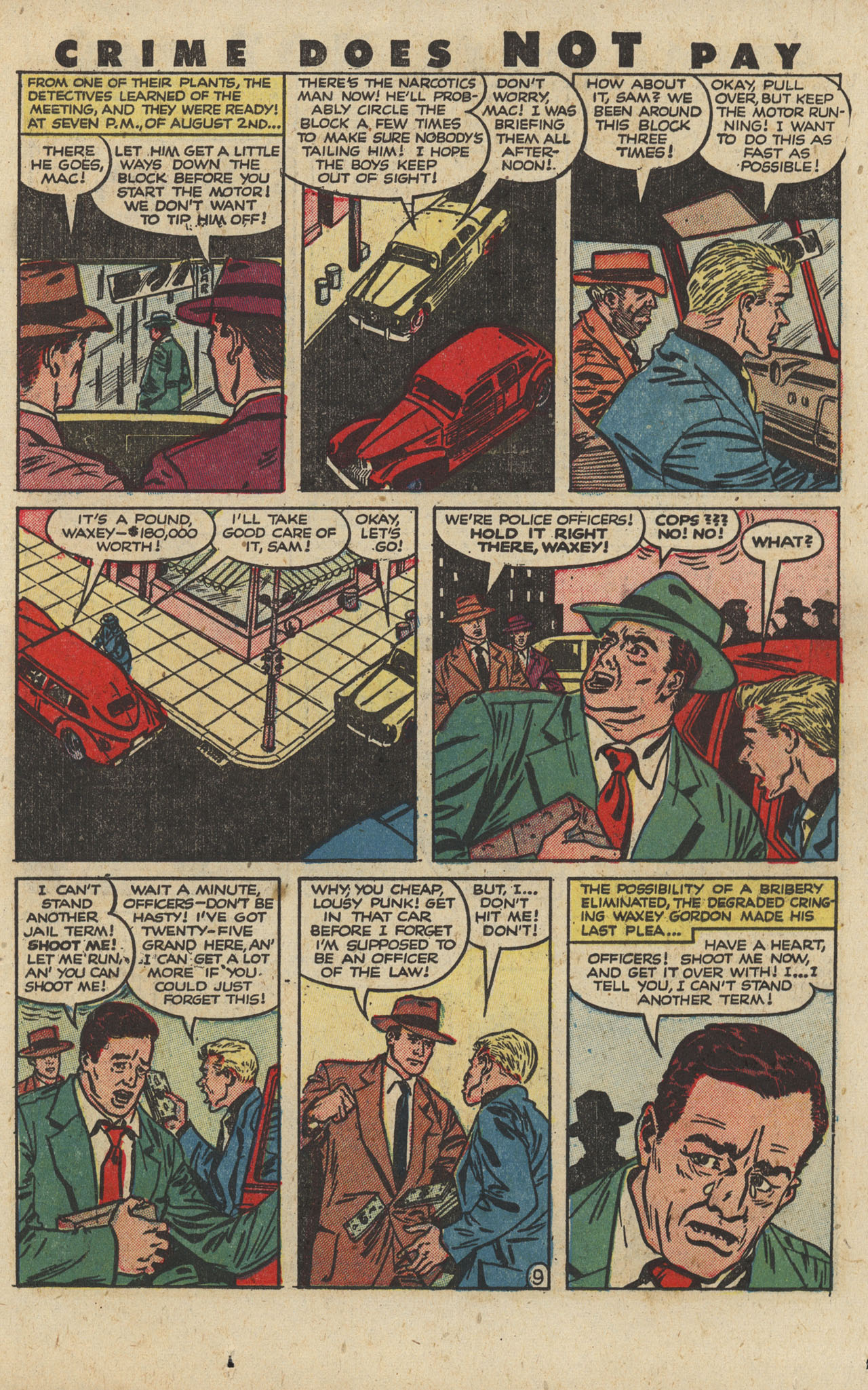 Crime Does Not Pay #121 (Lev Gleason), page 11. Public domain (US).