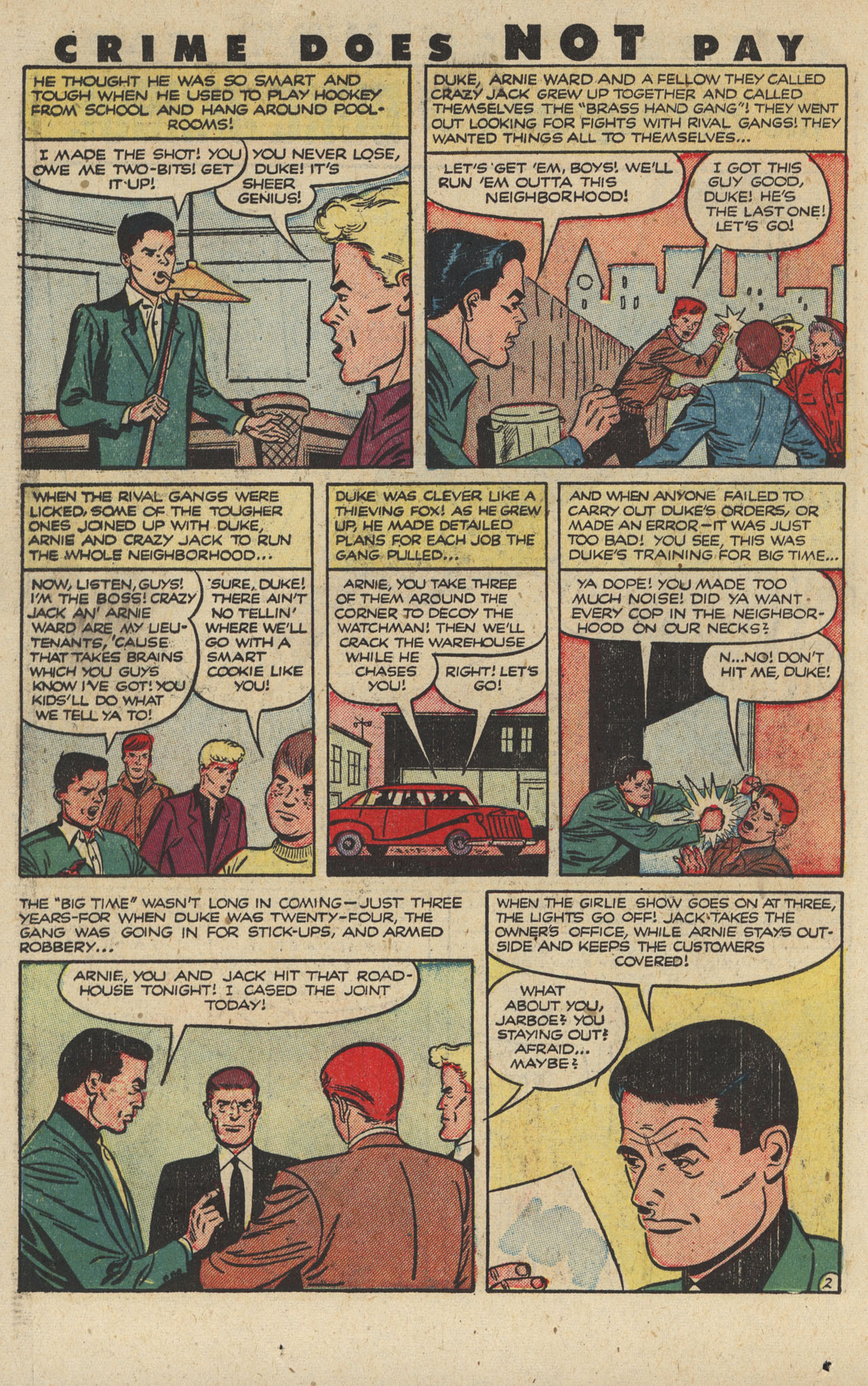Crime Does Not Pay #121 (Lev Gleason), page 26. Public domain (US).