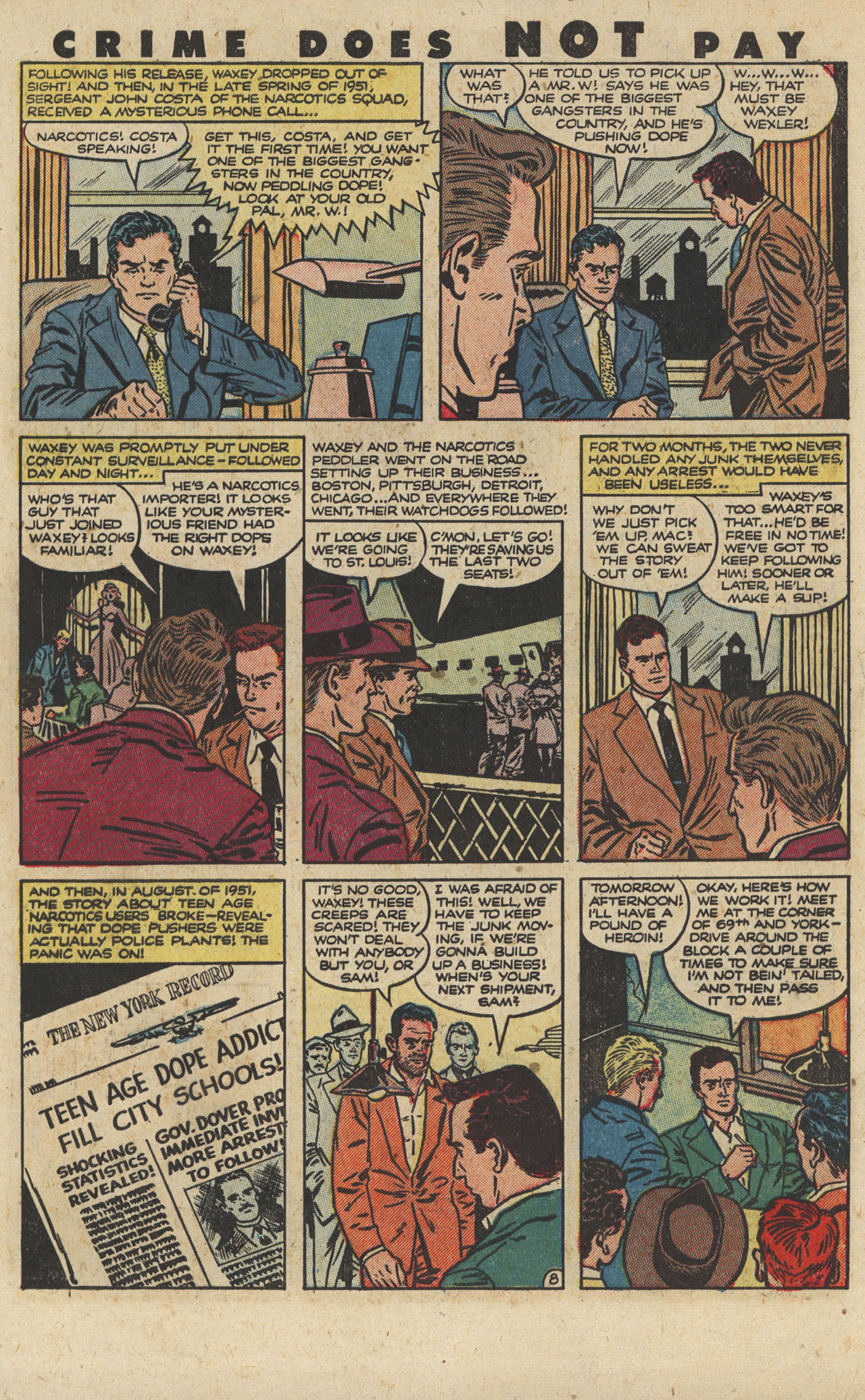 Crime Does Not Pay #121 (Lev Gleason), page 10. Public domain (US).