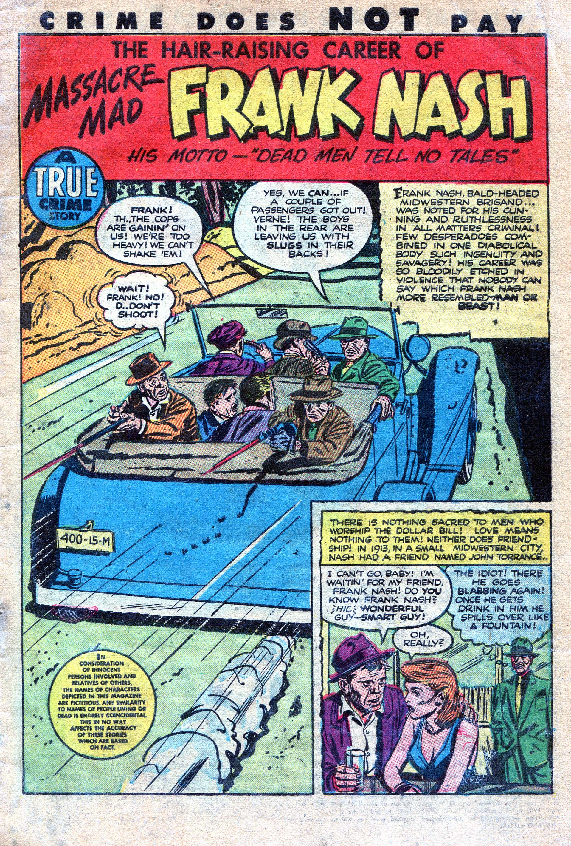 Crime Does Not Pay #125 (Lev Gleason), page 3. Public domain (US).