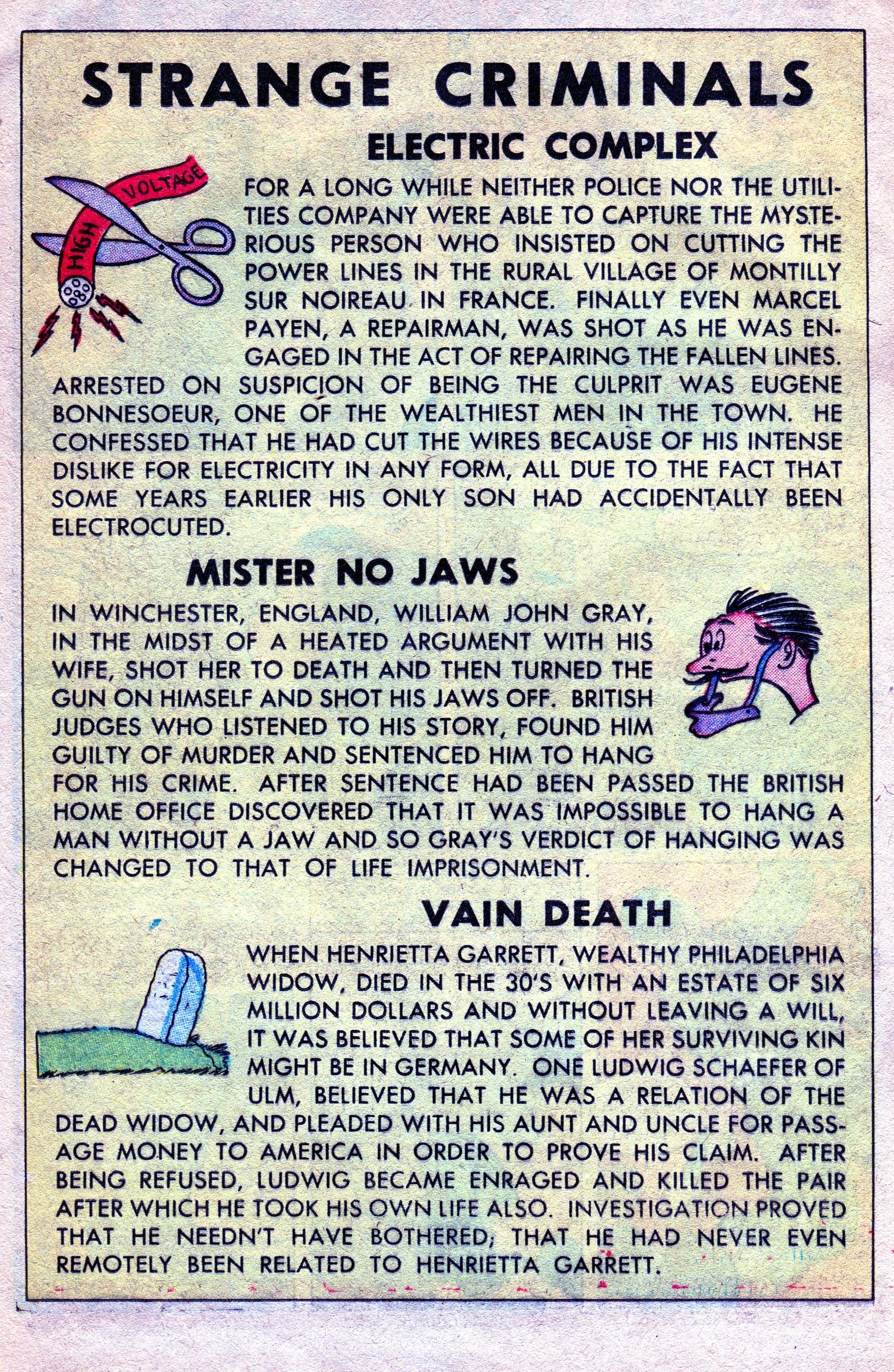 Crime Does Not Pay #125 (Lev Gleason), page 24. Public domain (US).