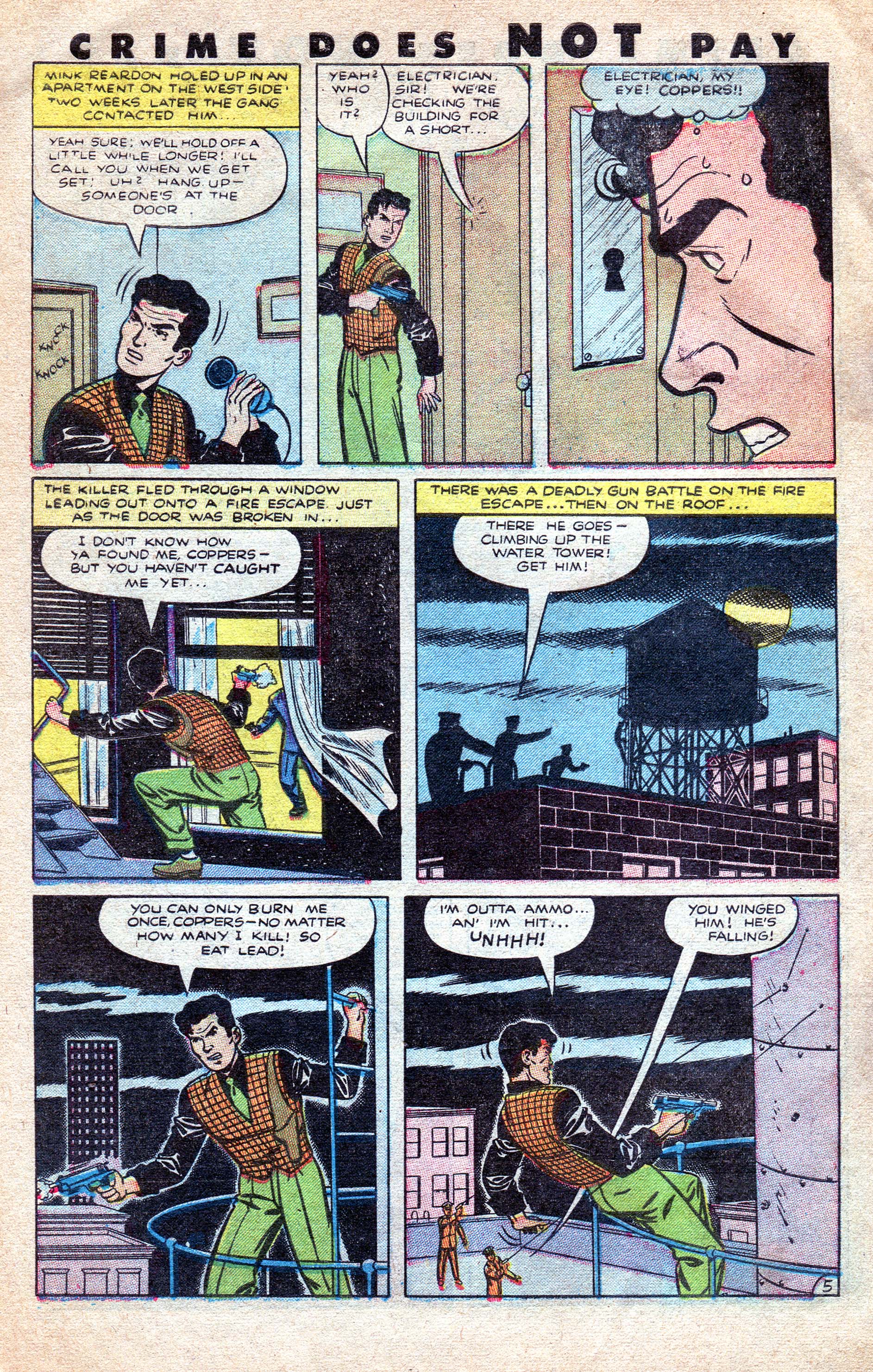 Crime Does Not Pay #125 (Lev Gleason), page 30. Public domain (US).