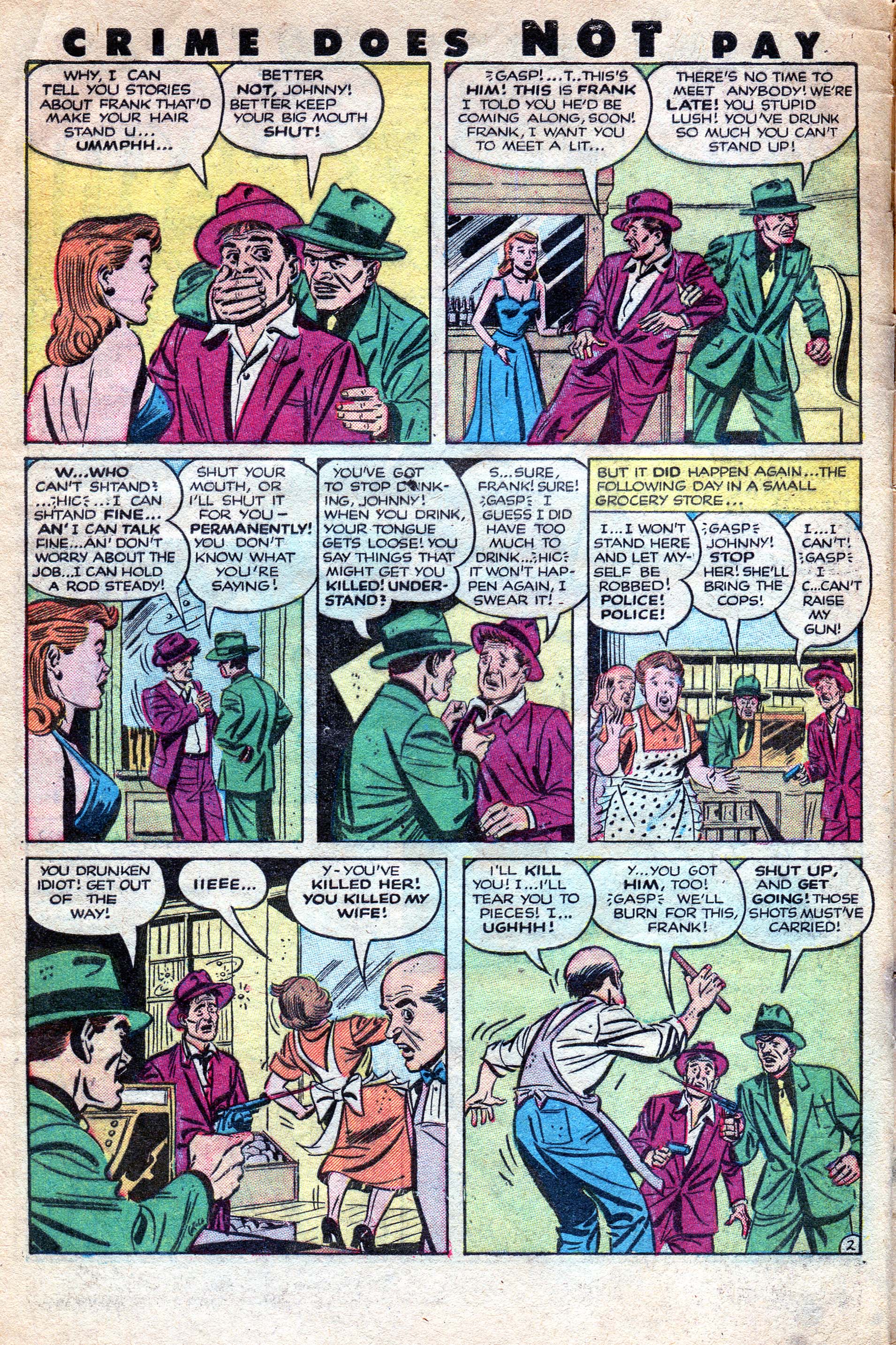 Crime Does Not Pay #125 (Lev Gleason), page 4. Public domain (US).