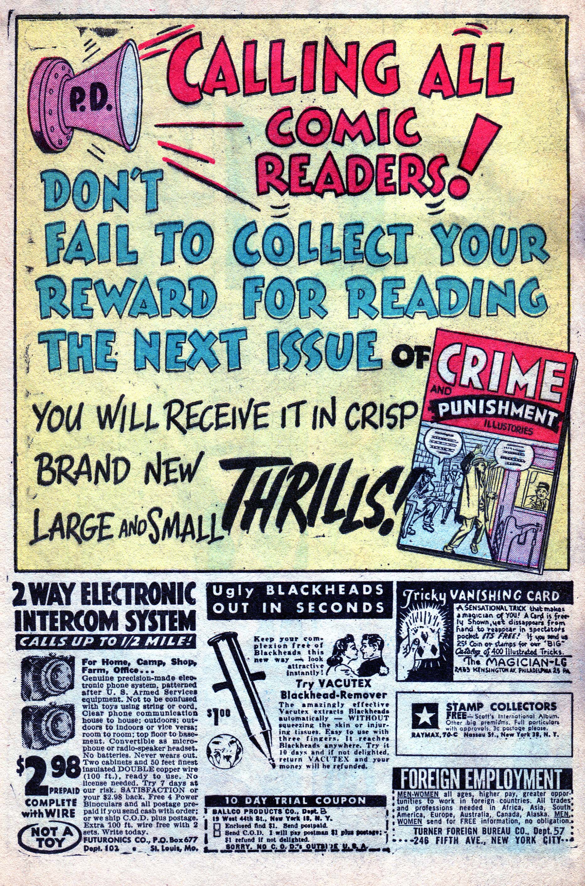 Crime Does Not Pay #125 (Lev Gleason), page 32. Public domain (US).