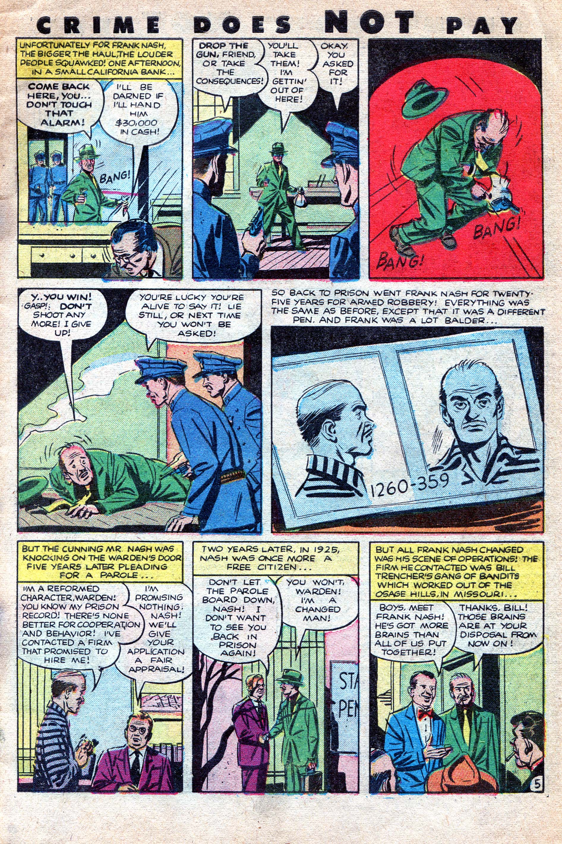 Crime Does Not Pay #125 (Lev Gleason), page 7. Public domain (US).
