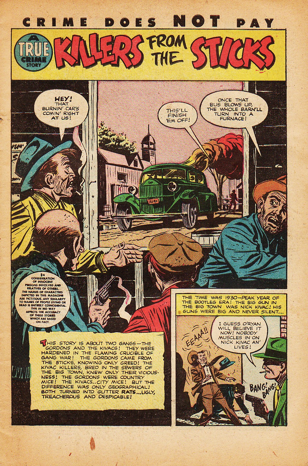 Crime Does Not Pay #126 (Lev Gleason), page 3. Public domain (US).