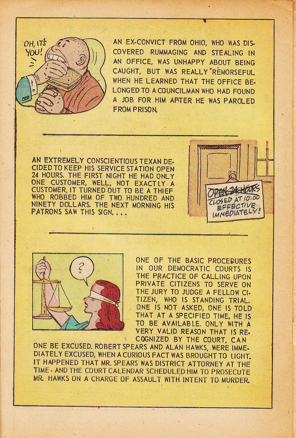Crime Does Not Pay #126 (Lev Gleason), page 24. Public domain (US).