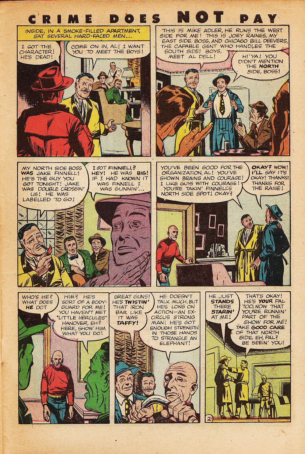 Crime Does Not Pay #126 (Lev Gleason), page 27. Public domain (US).