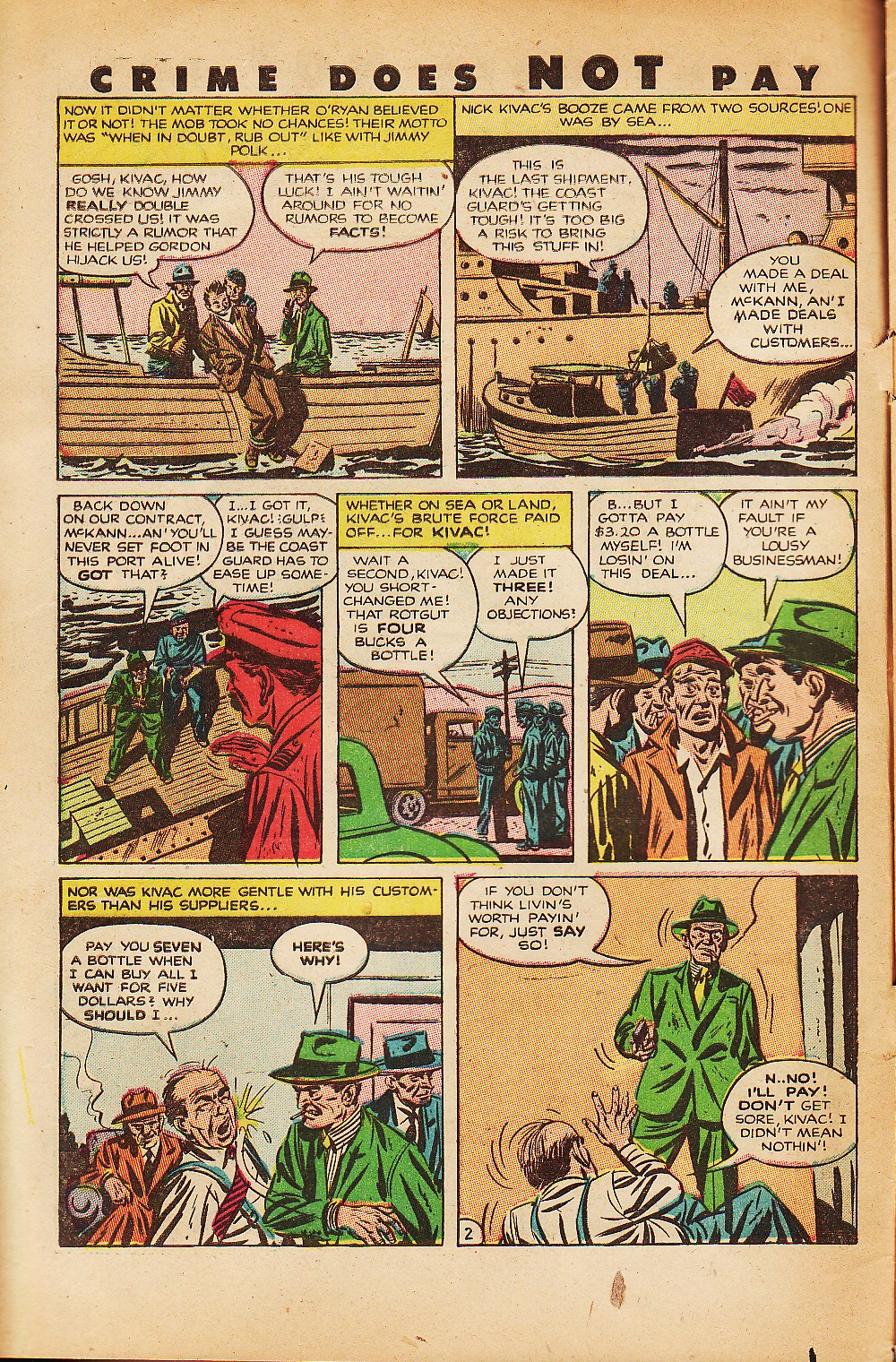 Crime Does Not Pay #126 (Lev Gleason), page 4. Public domain (US).