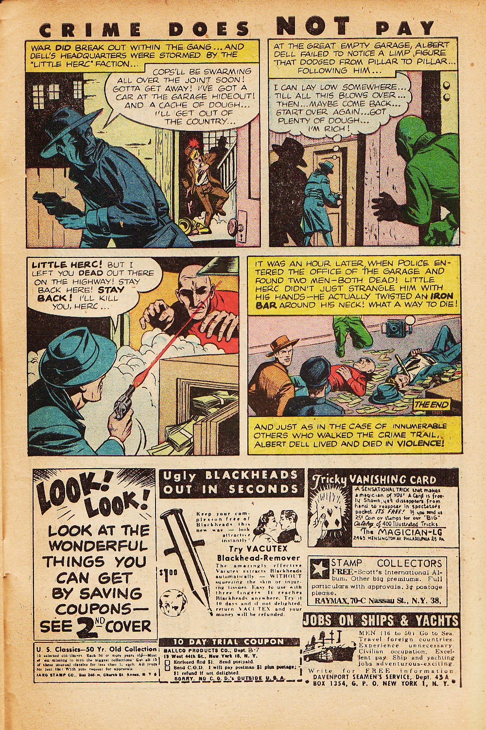 Crime Does Not Pay #126 (Lev Gleason), page 31. Public domain (US).