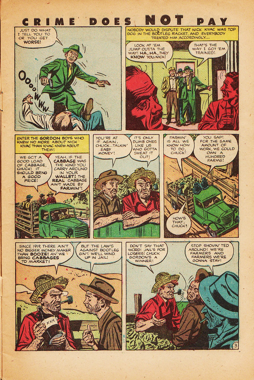 Crime Does Not Pay #126 (Lev Gleason), page 5. Public domain (US).