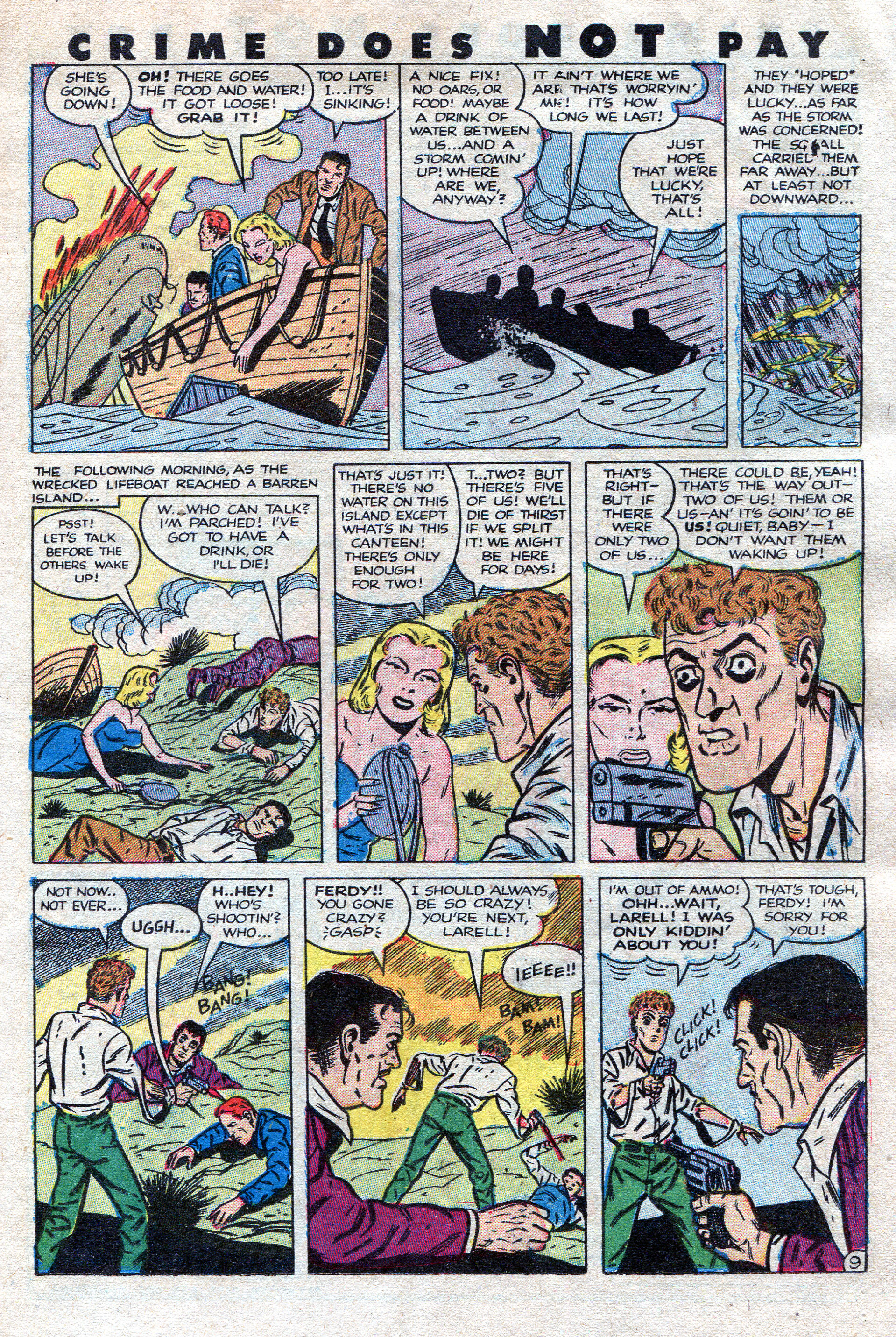 Crime Does Not Pay #127 (Lev Gleason), page 11. Public domain (US).
