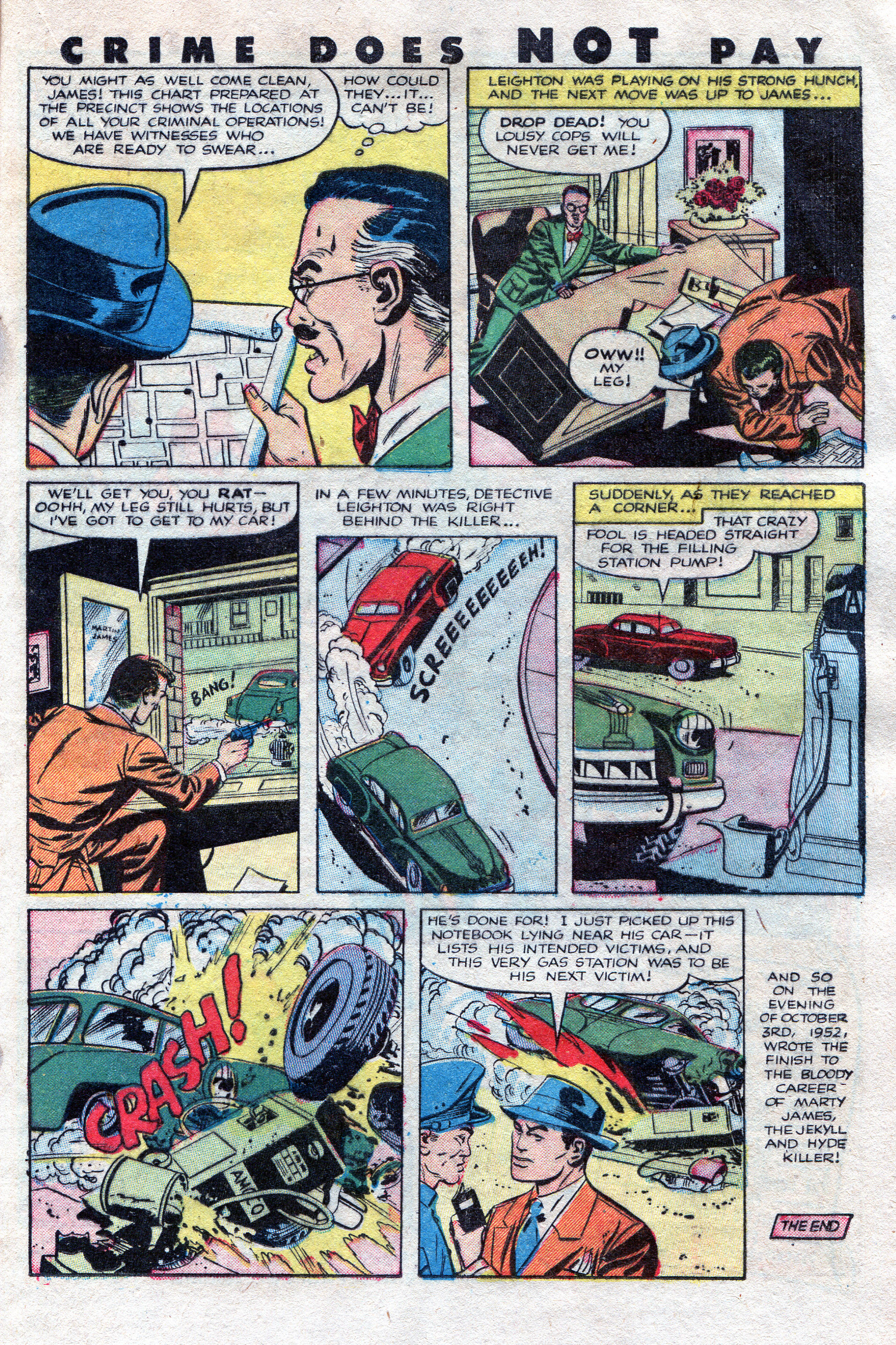 Crime Does Not Pay #127 (Lev Gleason), page 21. Public domain (US).