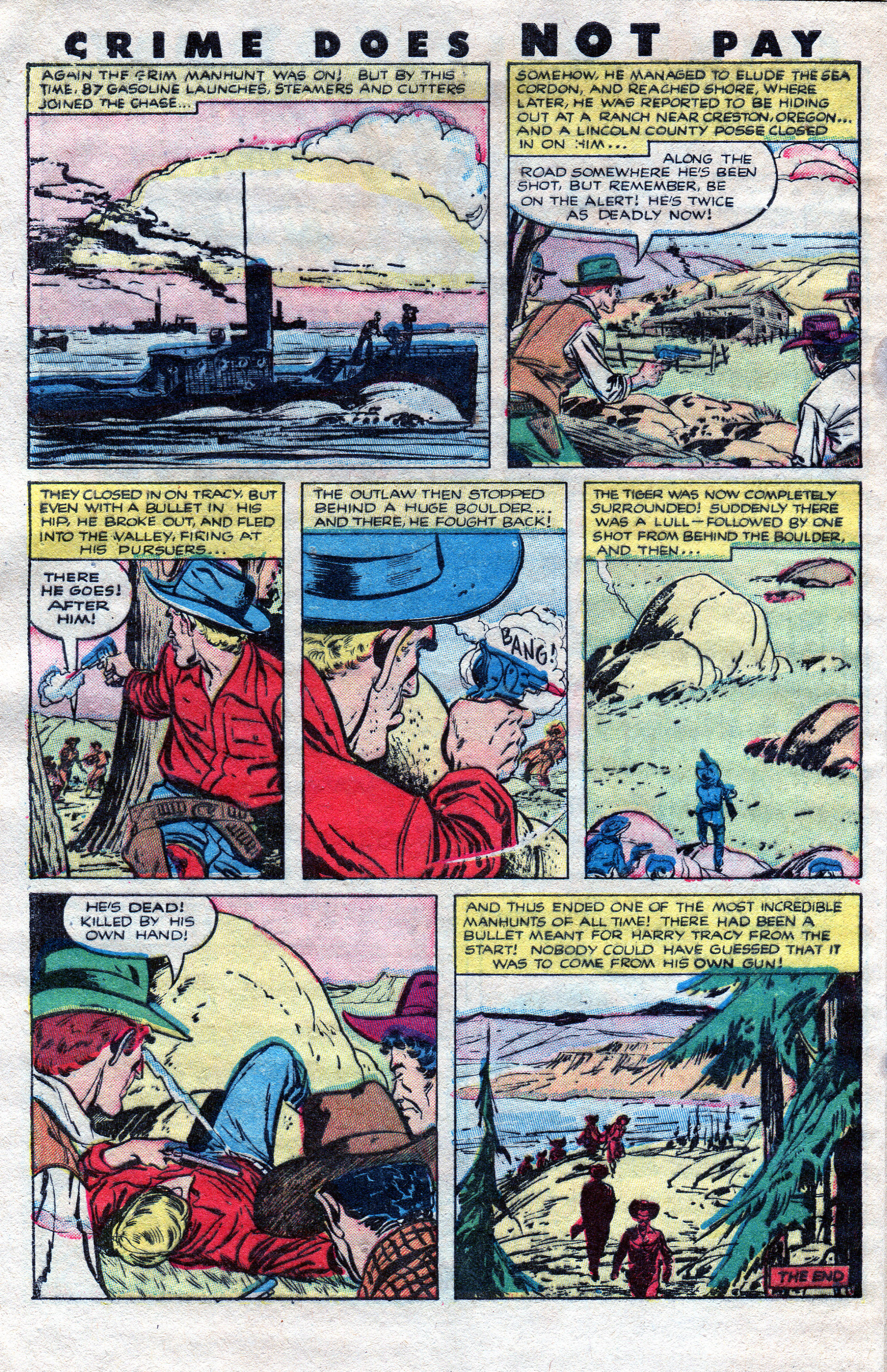 Crime Does Not Pay #127 (Lev Gleason), page 32. Public domain (US).