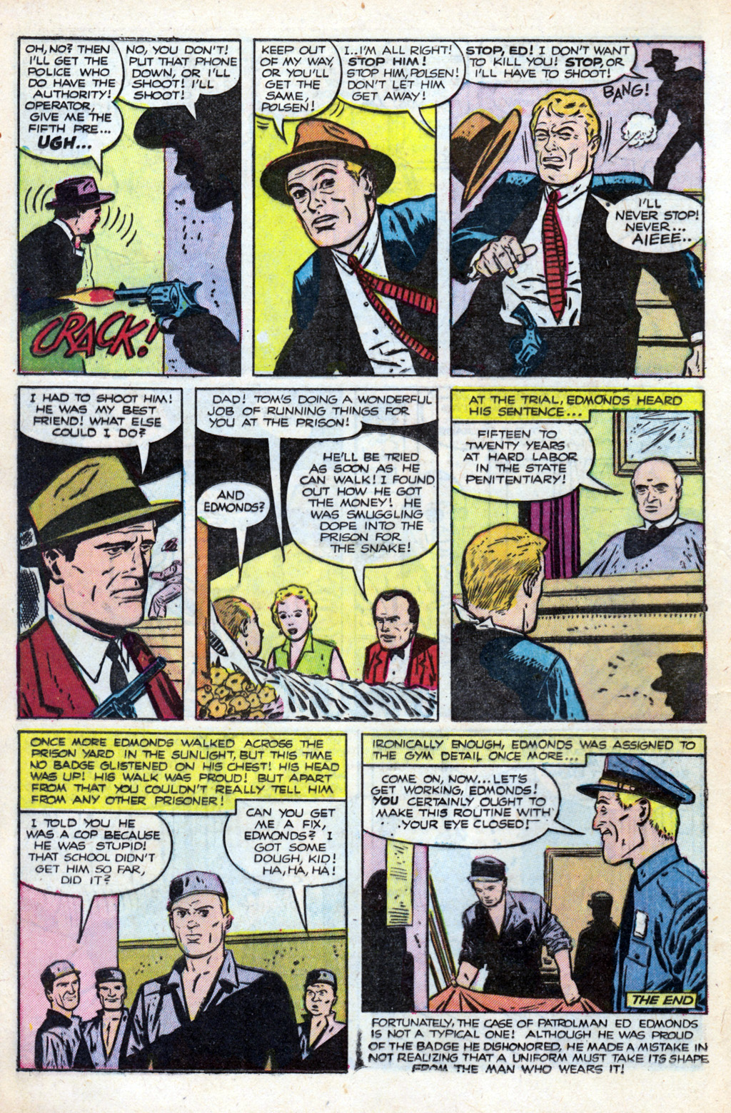 Crime Does Not Pay #130 (Lev Gleason), page 12. Public domain (US).