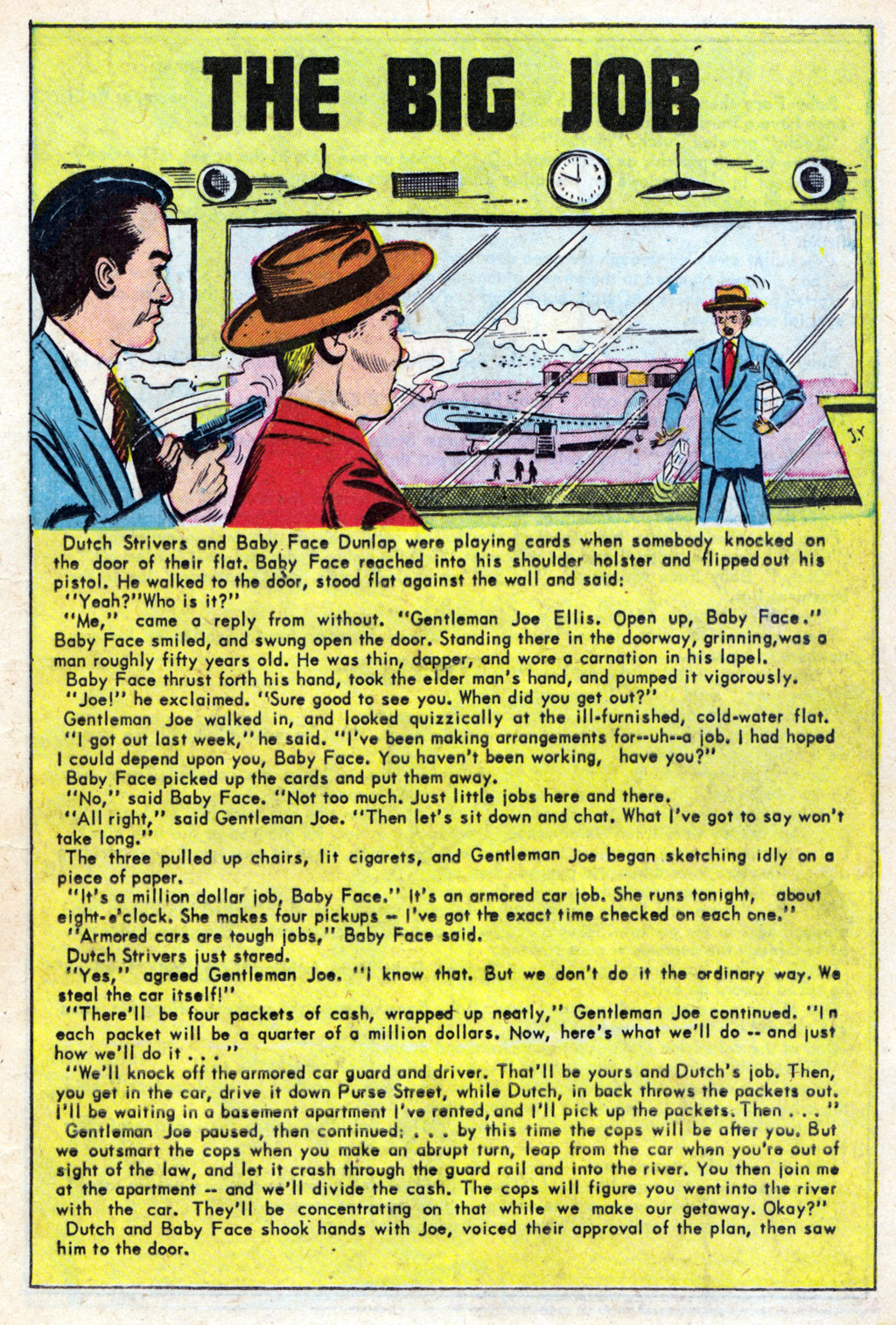 Crime Does Not Pay #130 (Lev Gleason), page 13. Public domain (US).