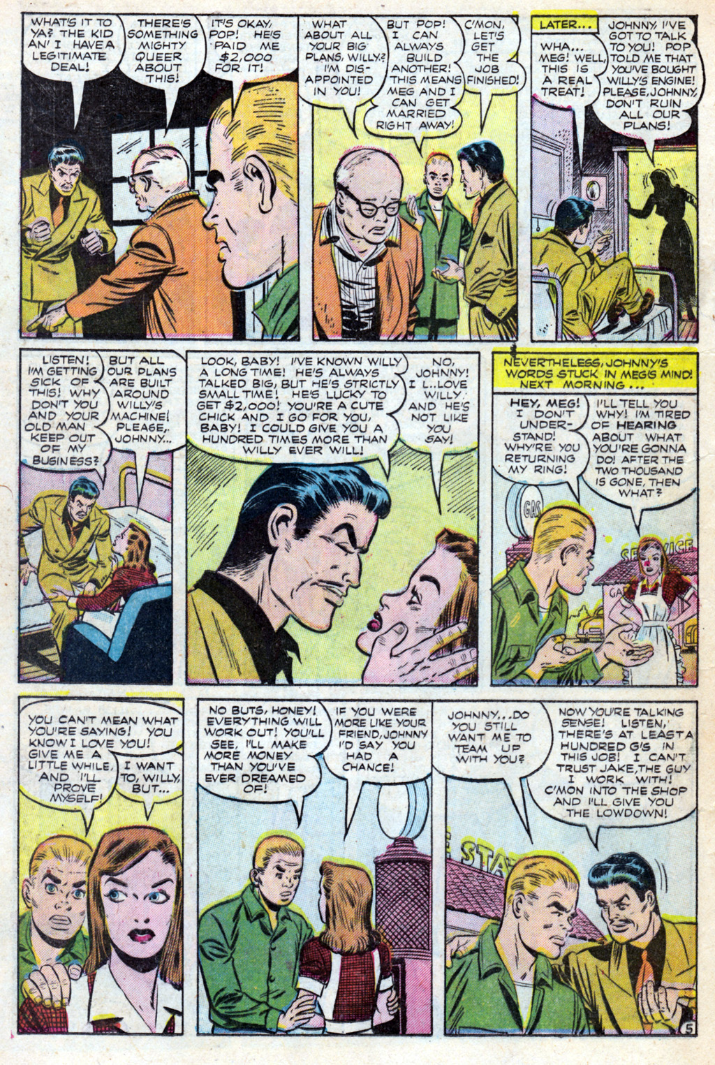 Crime Does Not Pay #130 (Lev Gleason), page 20. Public domain (US).