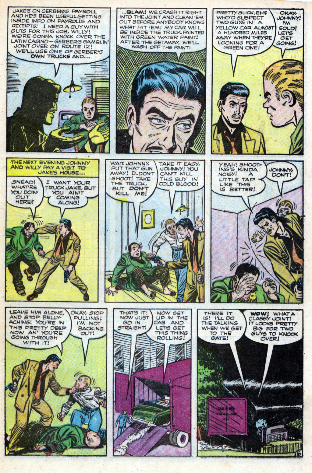 Crime Does Not Pay #130 (Lev Gleason), page 21. Public domain (US).