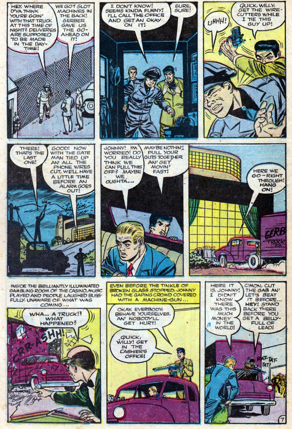Crime Does Not Pay #130 (Lev Gleason), page 22. Public domain (US).