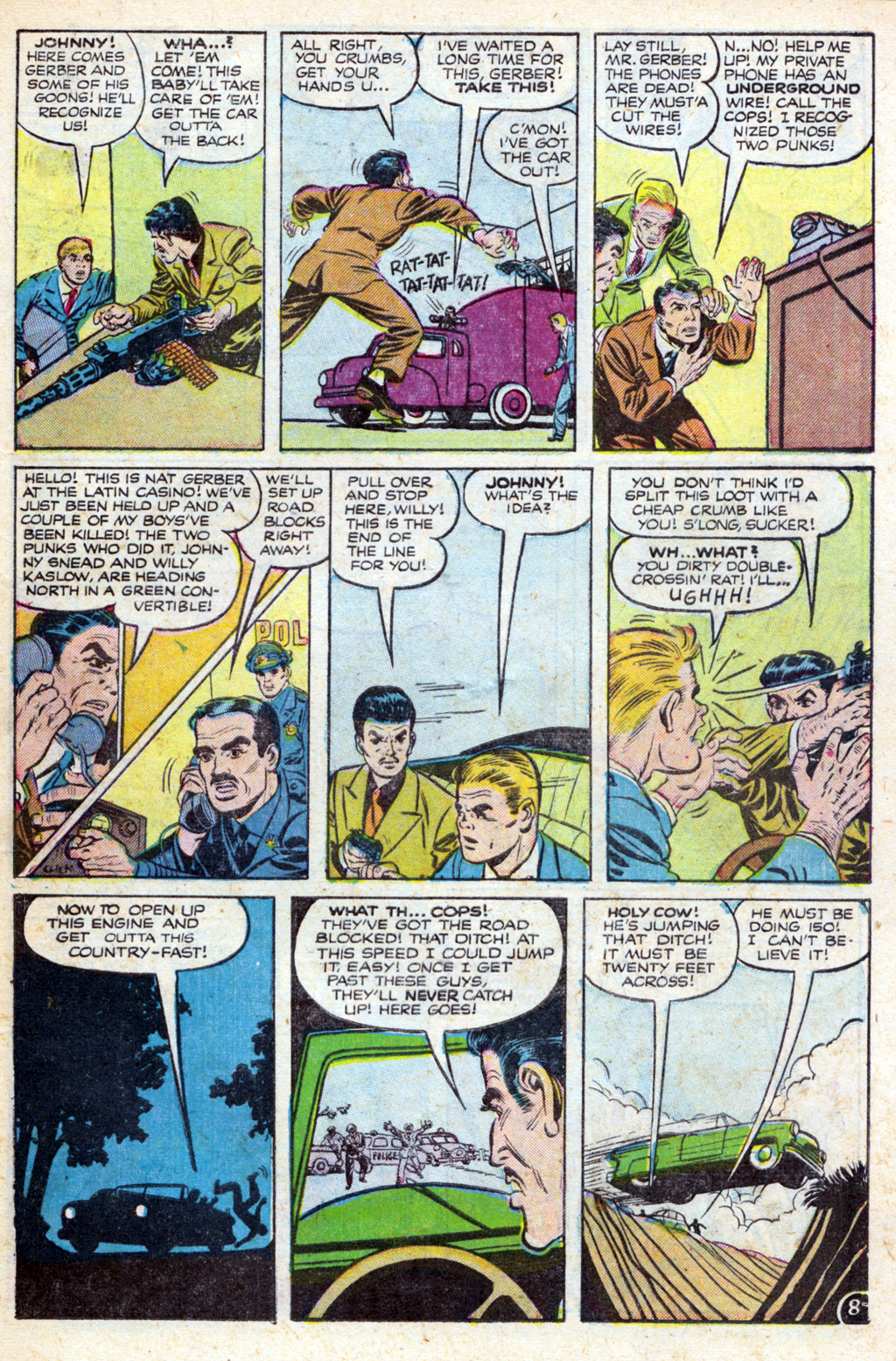 Crime Does Not Pay #130 (Lev Gleason), page 23. Public domain (US).