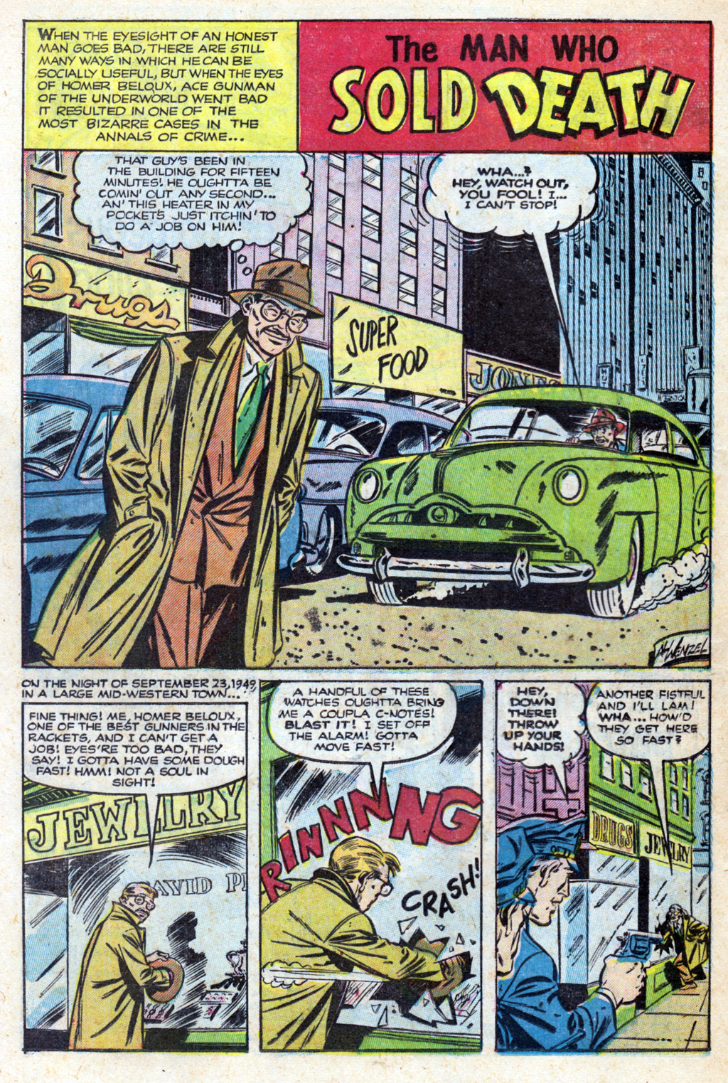 Crime Does Not Pay #130 (Lev Gleason), page 26. Public domain (US).