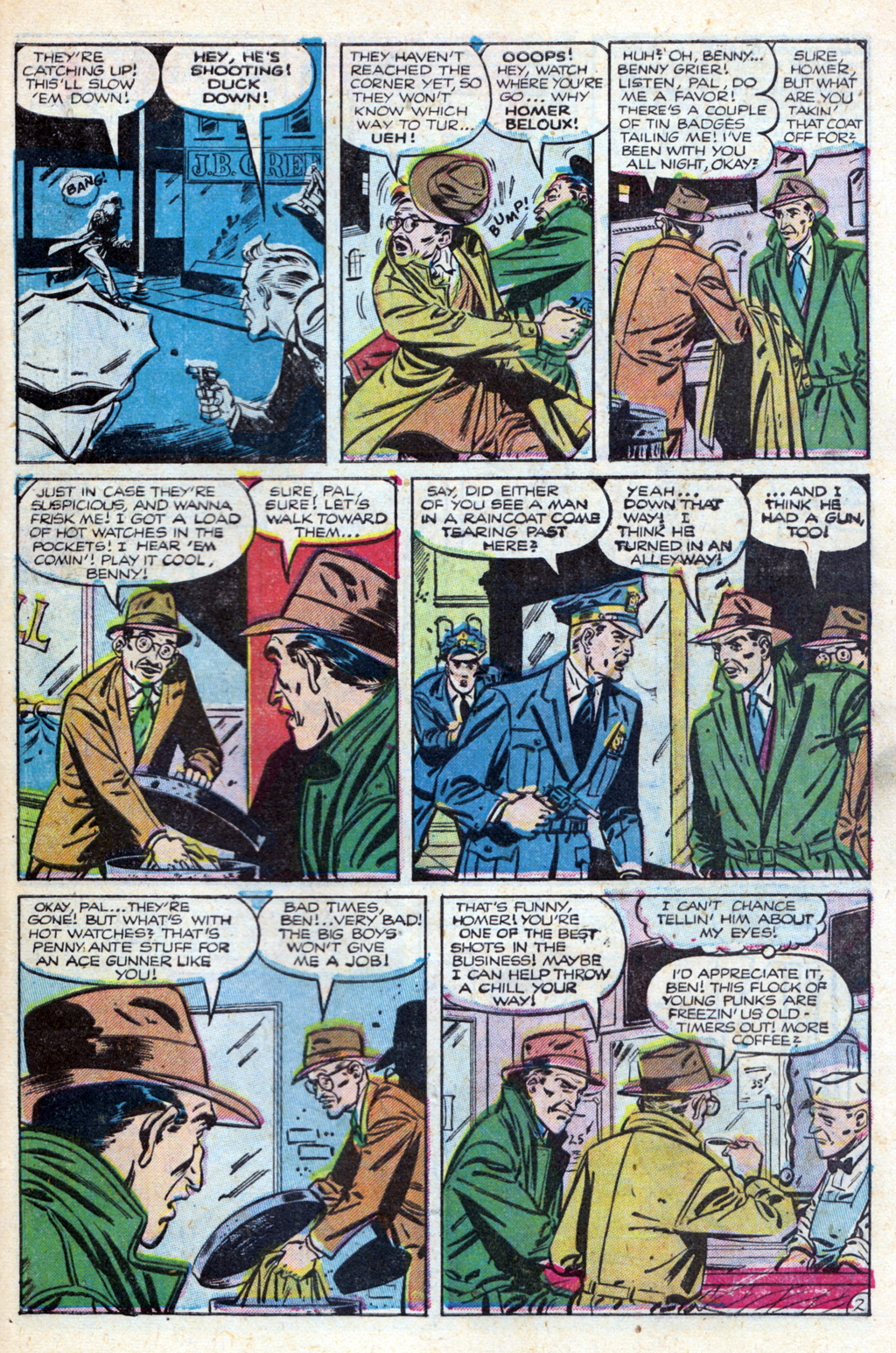 Crime Does Not Pay #130 (Lev Gleason), page 27. Public domain (US).