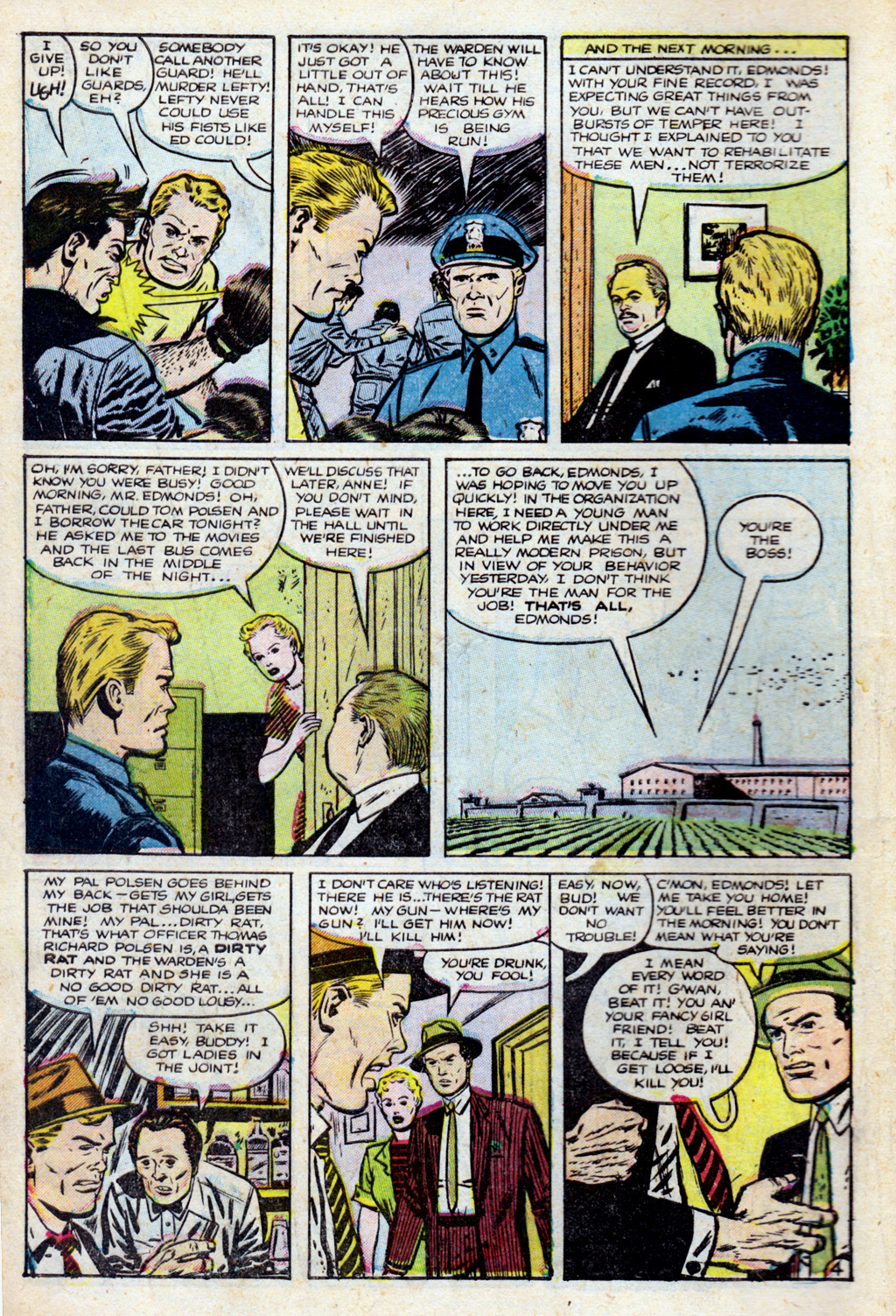 Crime Does Not Pay #130 (Lev Gleason), page 4. Public domain (US).
