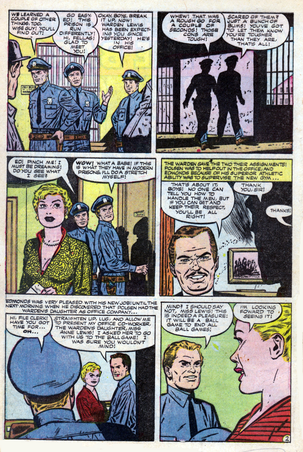 Crime Does Not Pay #130 (Lev Gleason), page 5. Public domain (US).