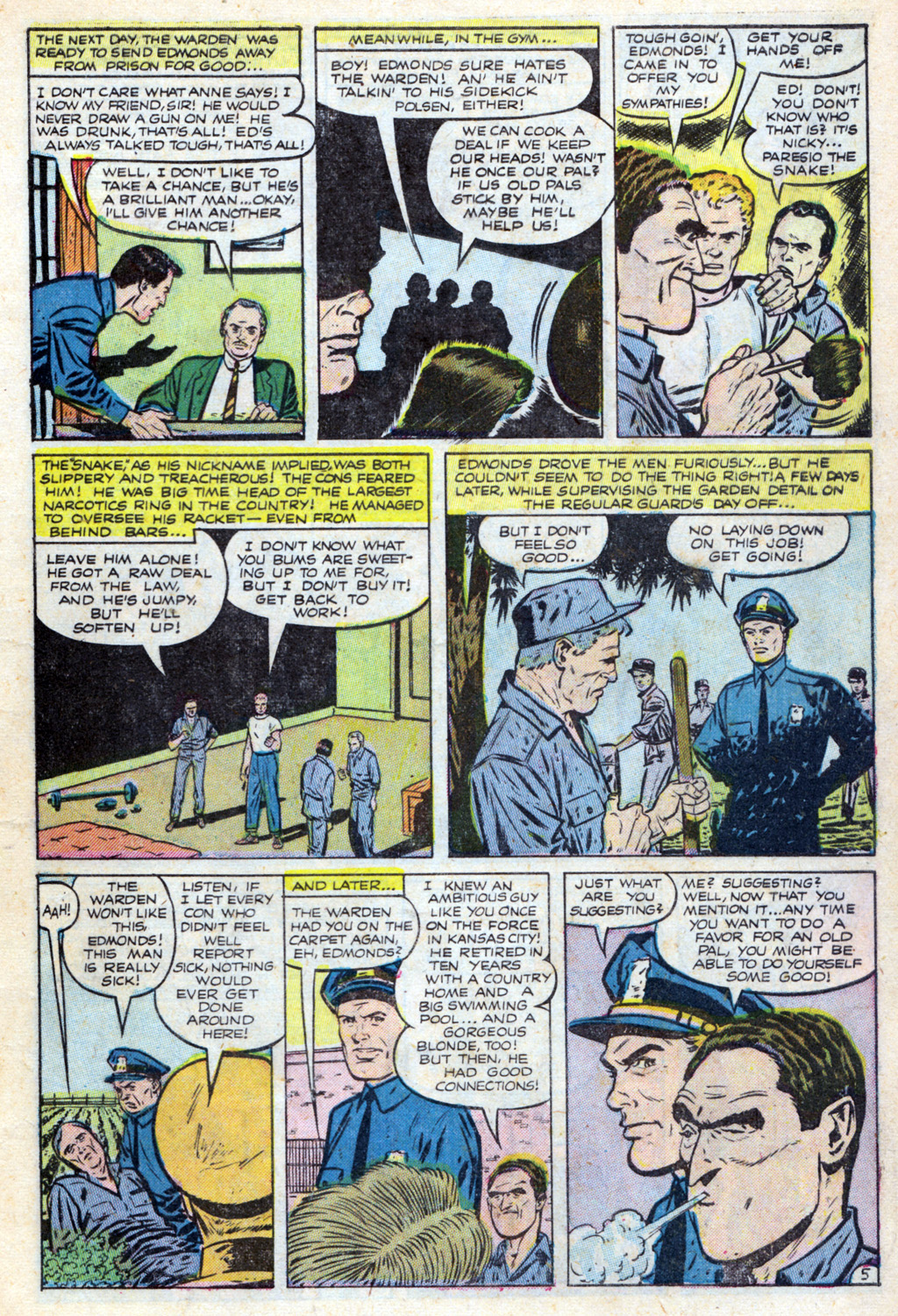 Crime Does Not Pay #130 (Lev Gleason), page 7. Public domain (US).