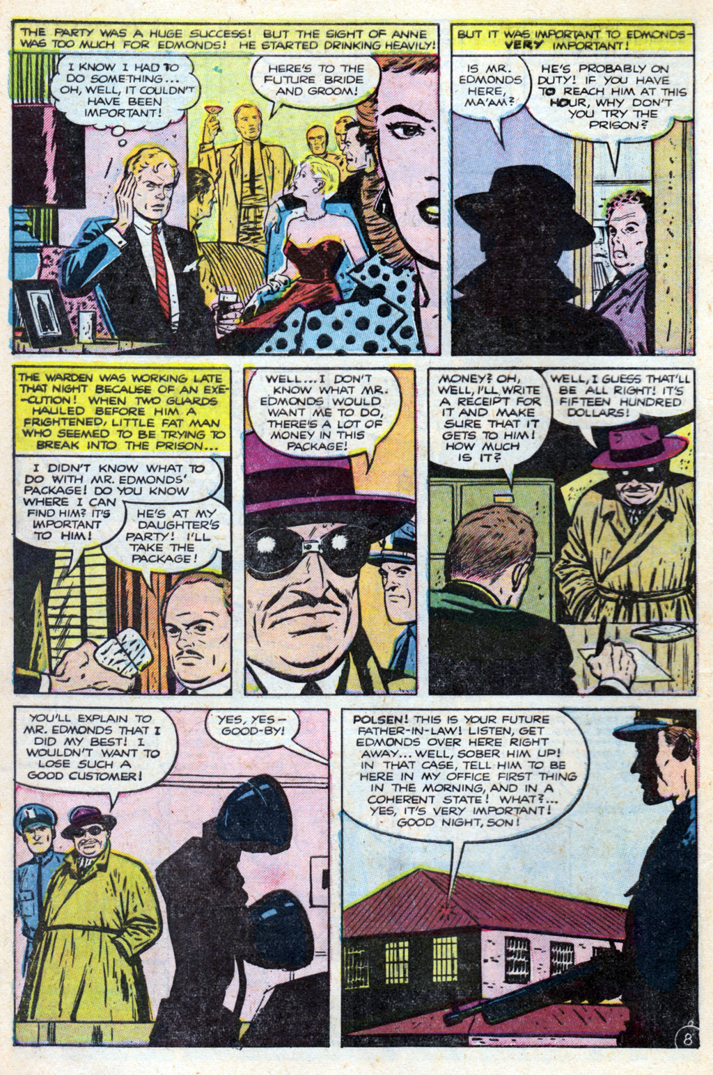 Crime Does Not Pay #130 (Lev Gleason), page 10. Public domain (US).
