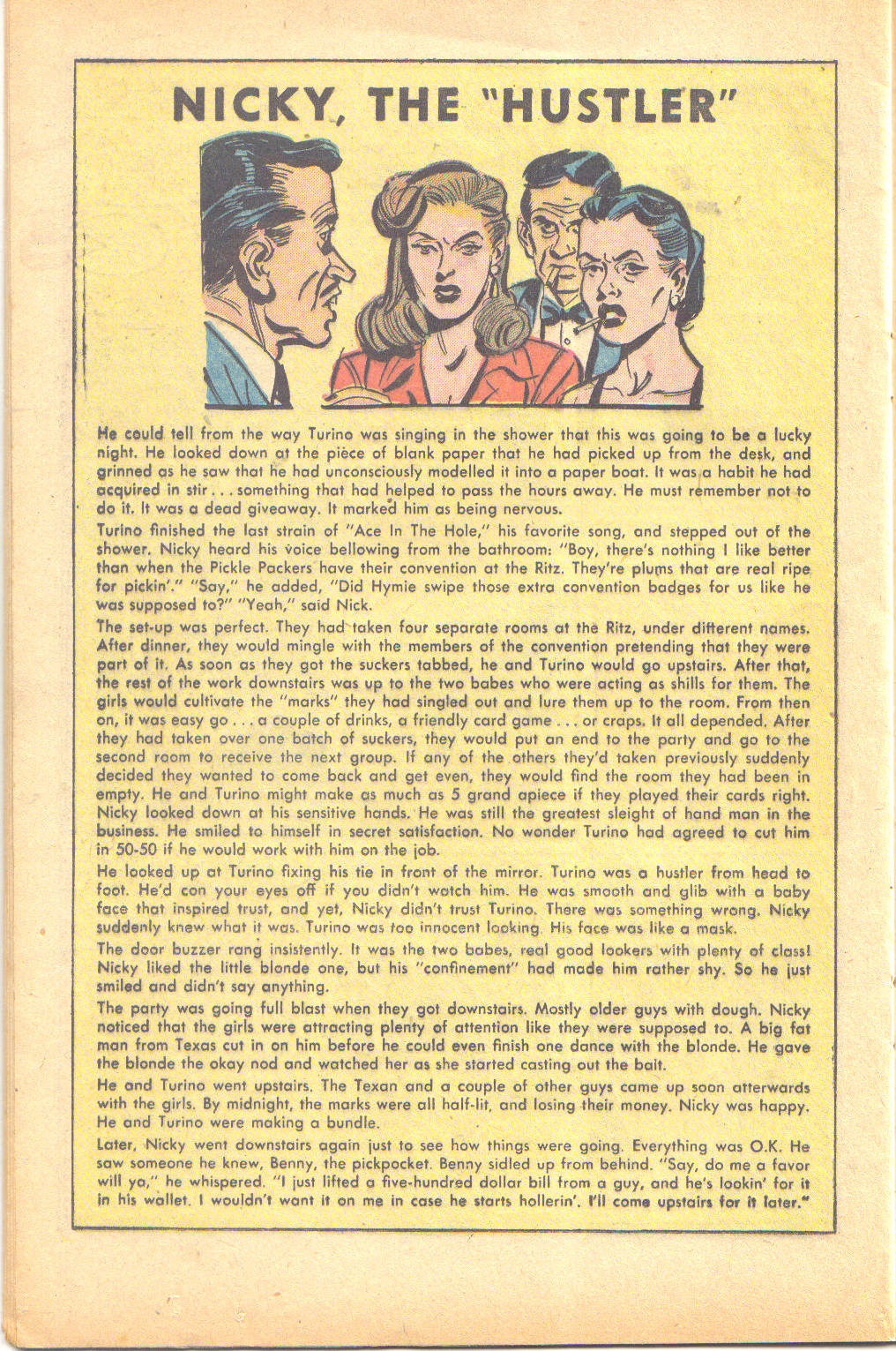 Crime Does Not Pay #131 (Lev Gleason), page 20. Public domain (US).